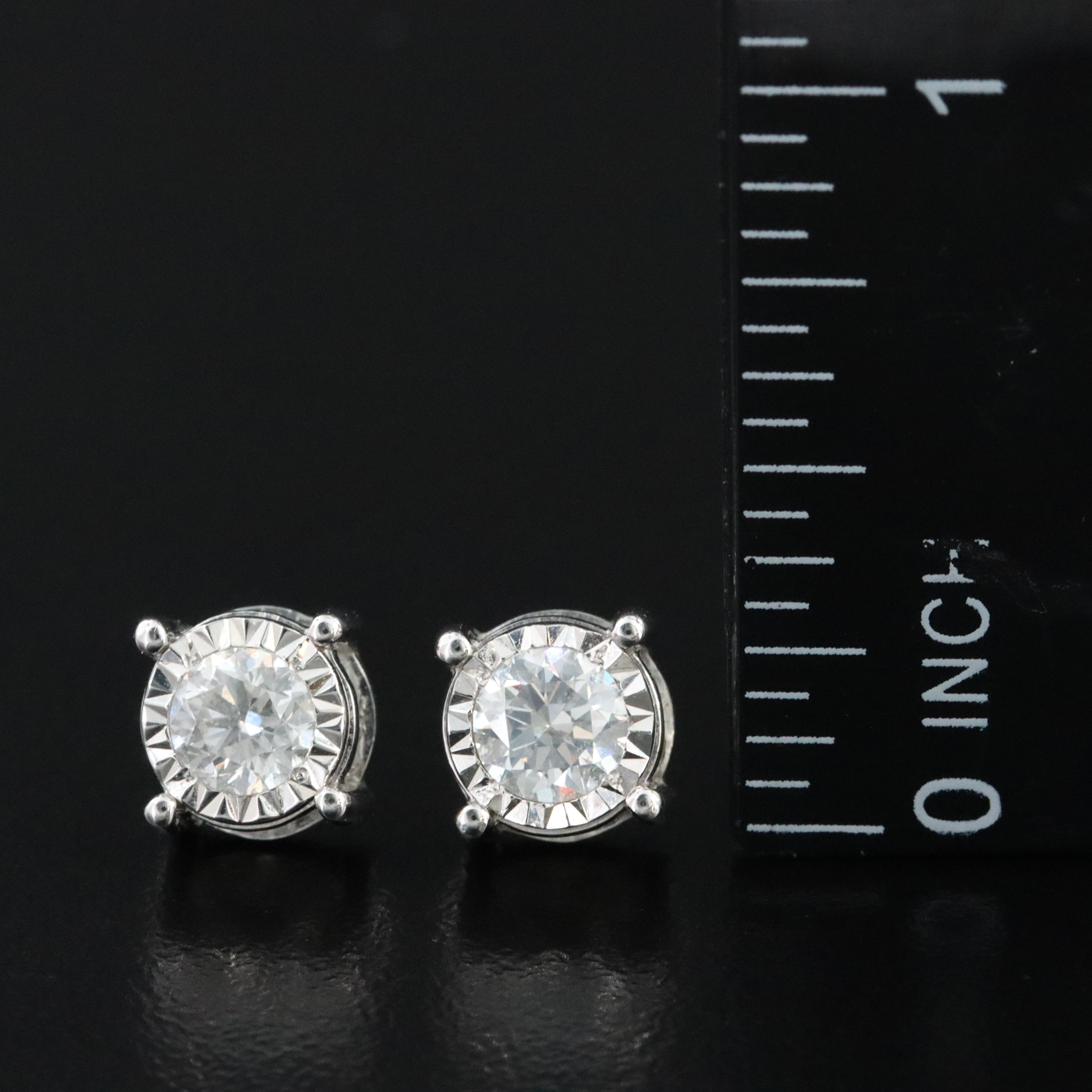 14K 1.43 CTW Diamond Earrings