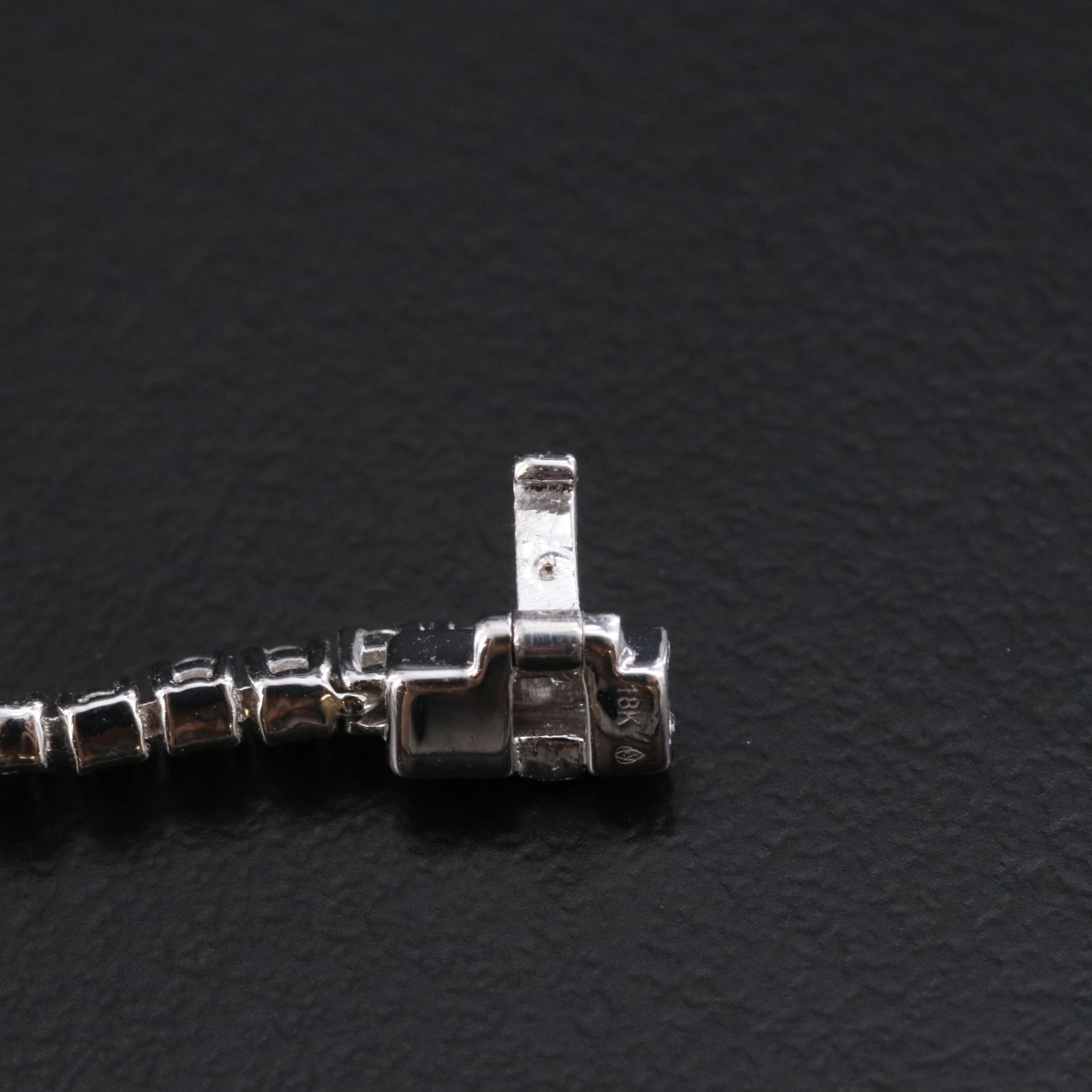 18K 3.10 CTW Diamond Riviera Necklace