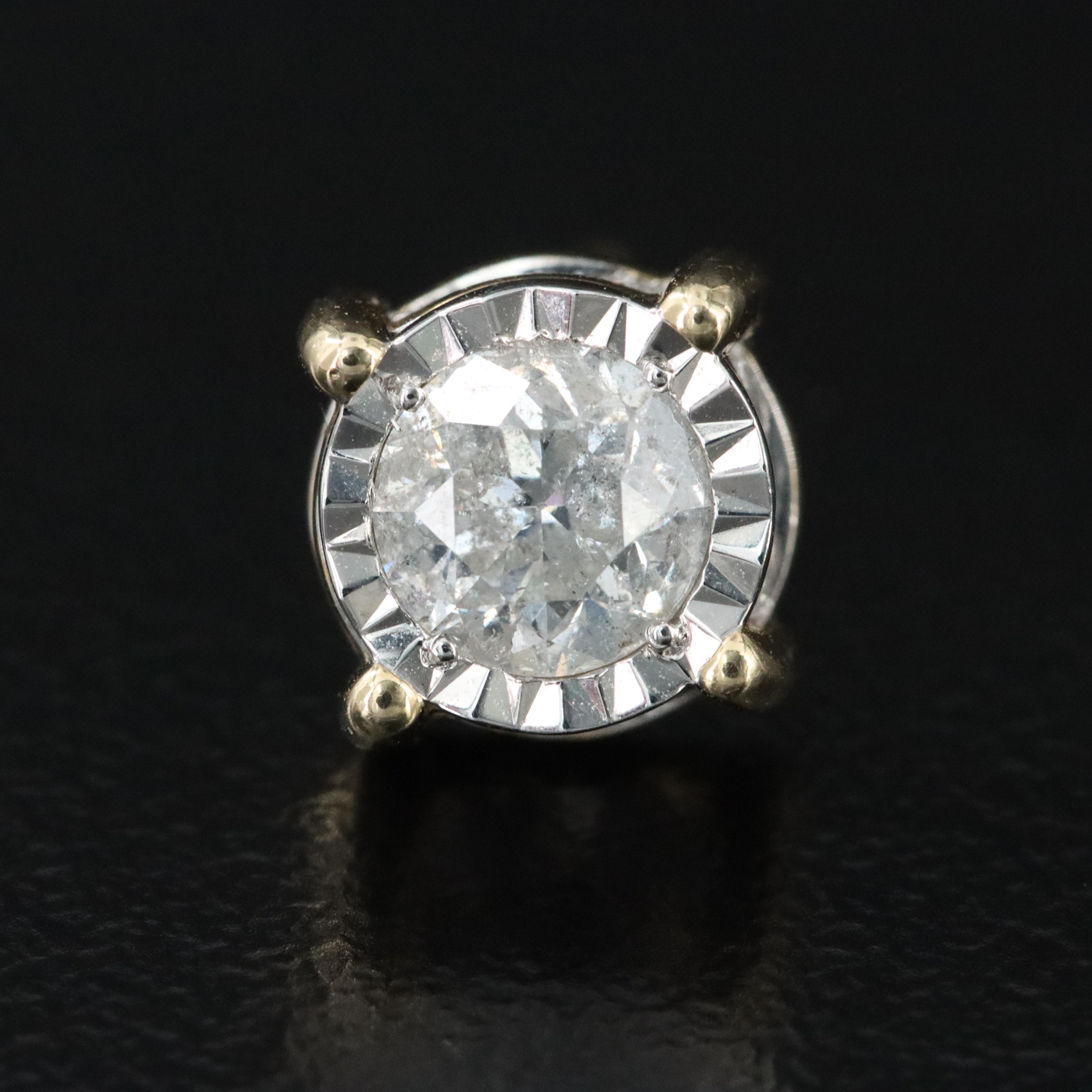 14K 1.48 CTW Diamond Earrings