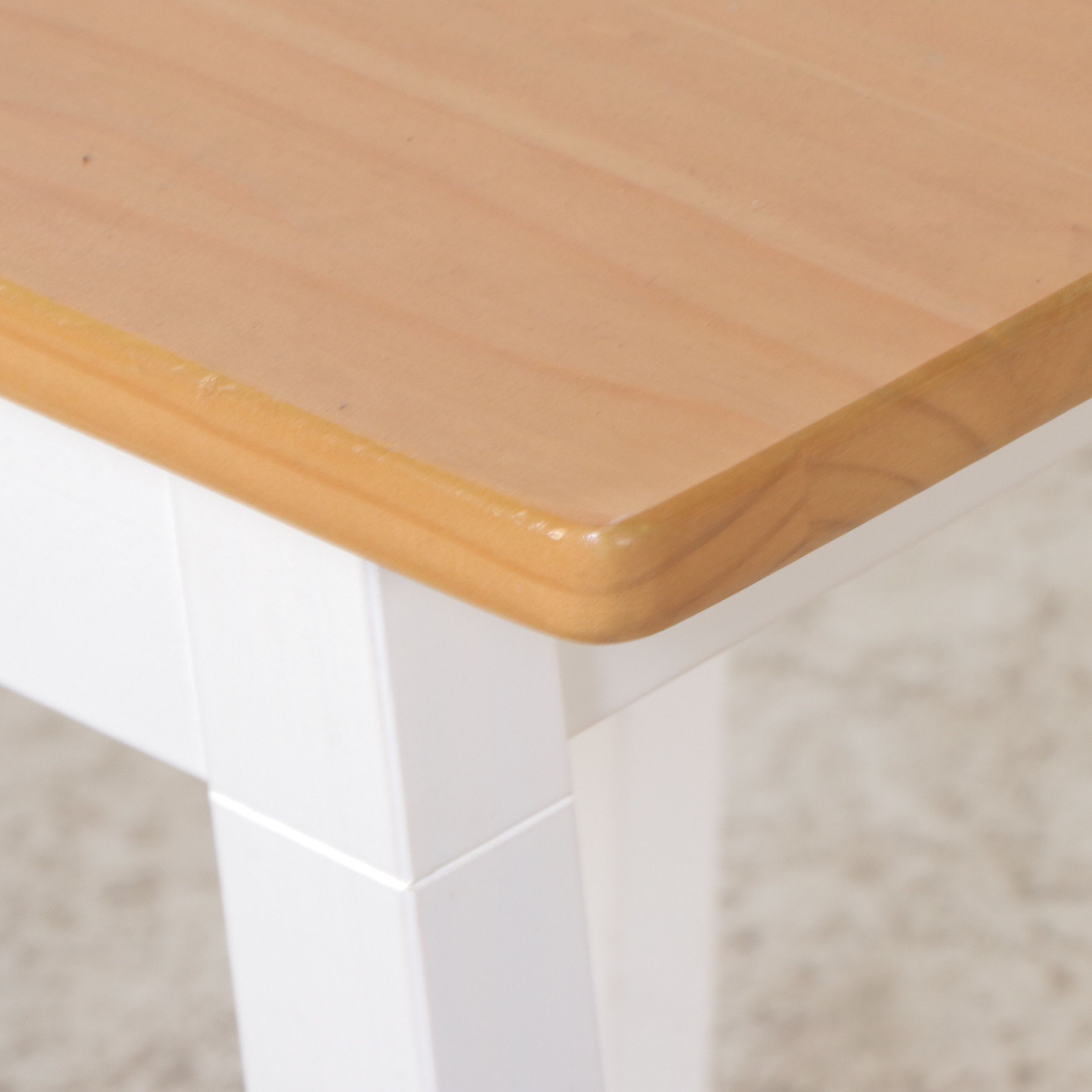 IKEA "PINNTORP" Bistro Table with Two Painted Wood Chairs