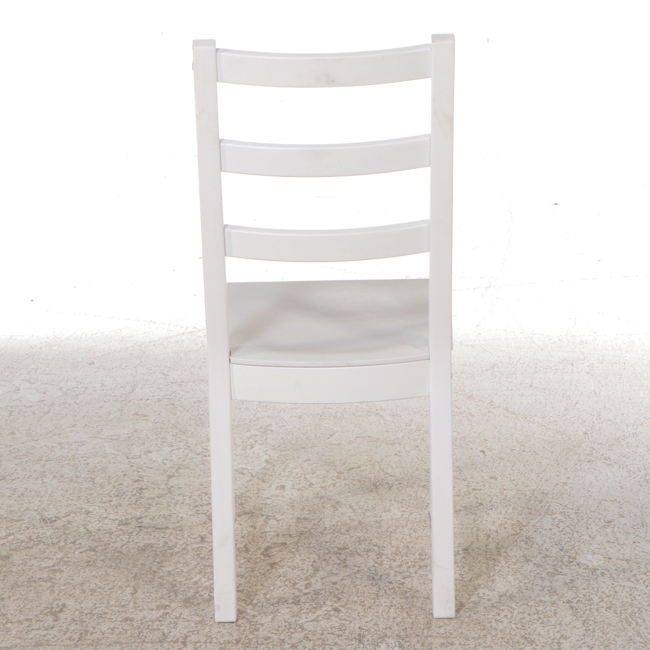 IKEA "PINNTORP" Bistro Table with Two Painted Wood Chairs