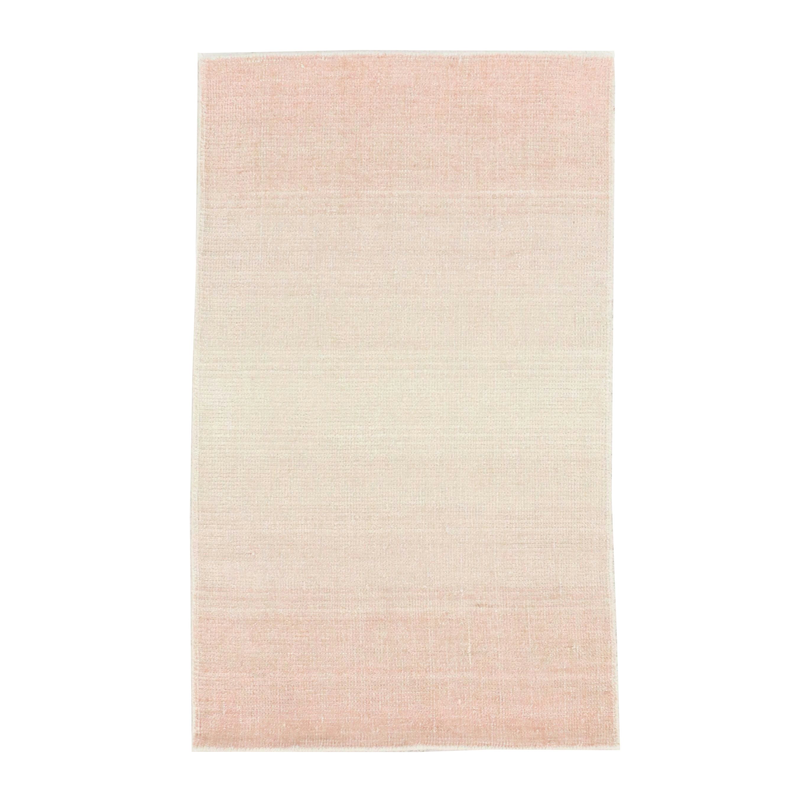3'1 x 5'1 Machine Made Contemporary Dash & Albert "Pandora Pink" Area Rug