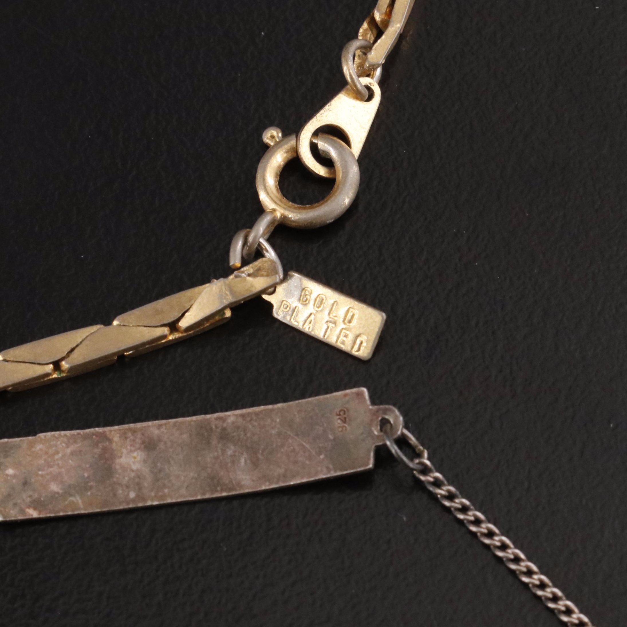 Sterling Featured in Vintage Necklace, Bracelet, Ring and Earring Collection