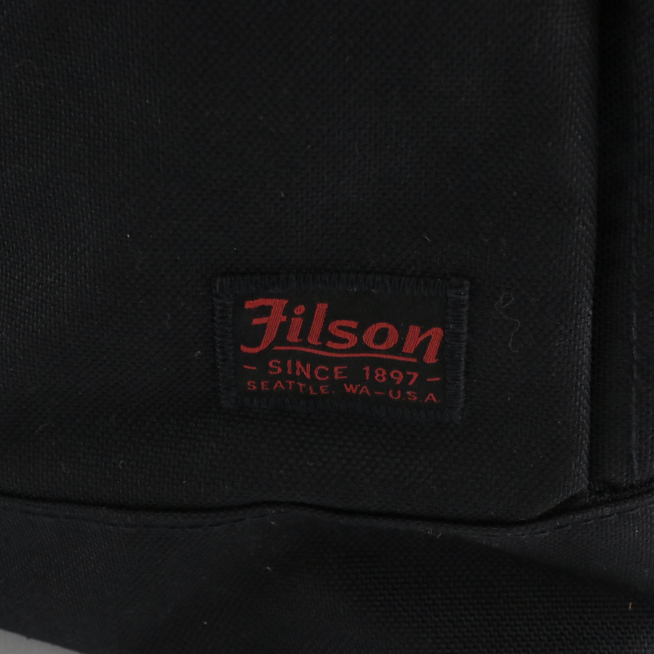 Filson 'Dryden' Black Cordura Nylon Briefcase Bag