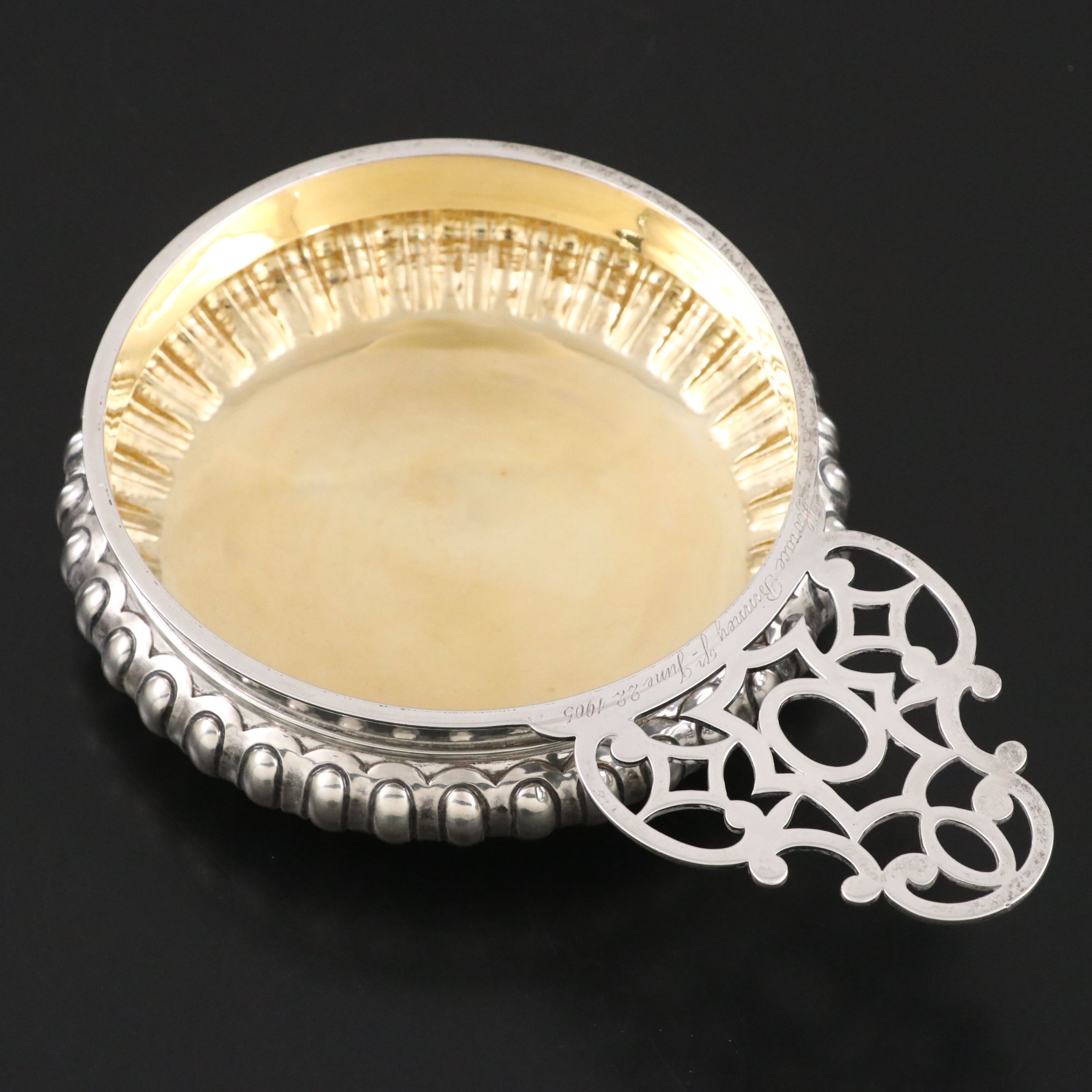 William Comyns and Sons Sterling Silver Porringer, 1905