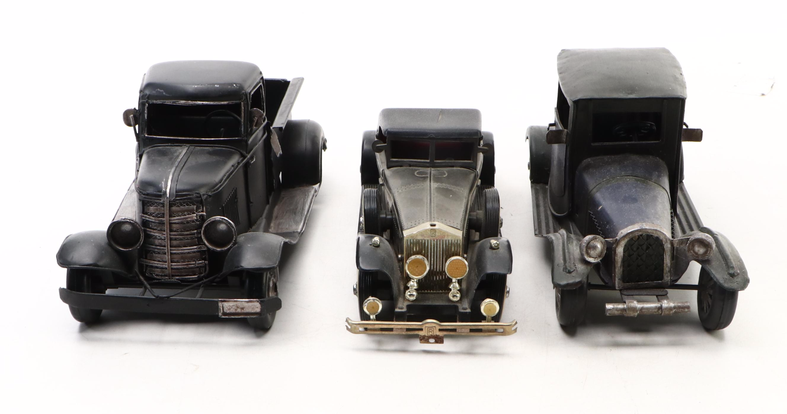Rolls-Royce and Other Diecast Metal Cars