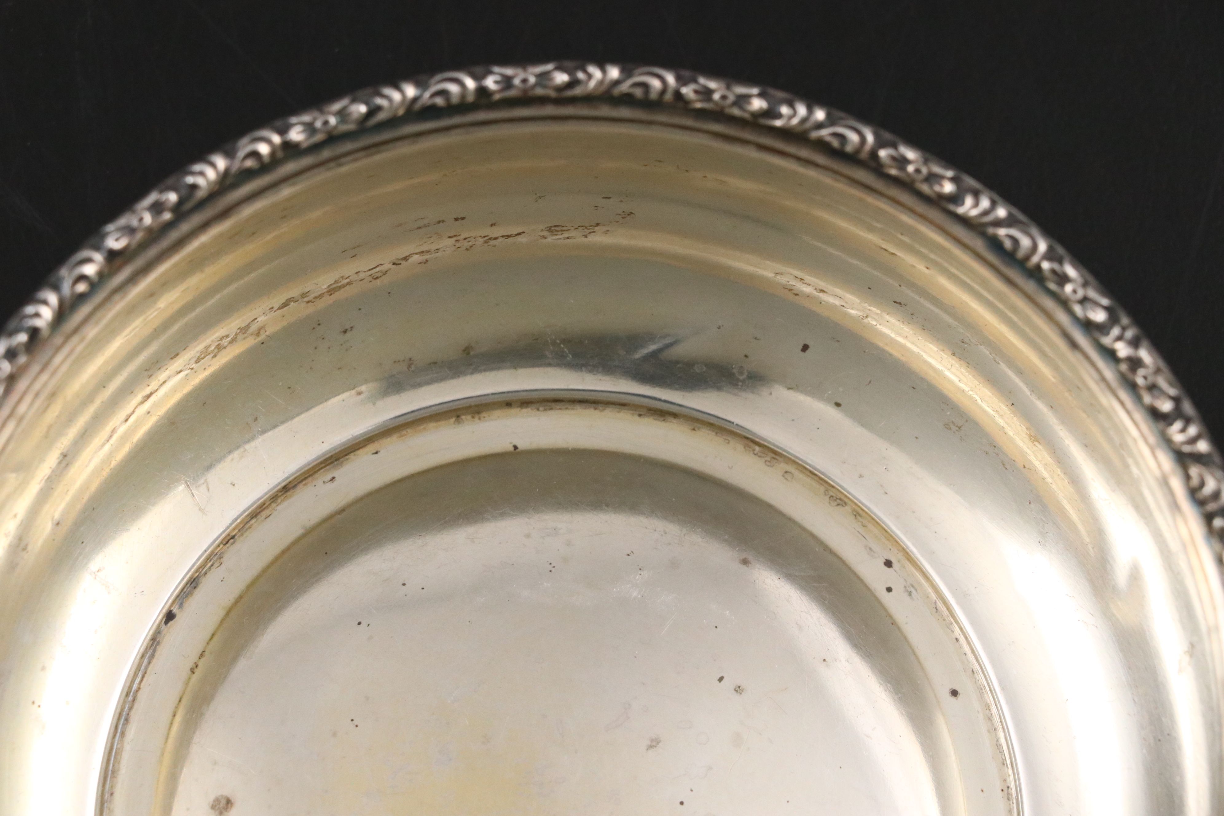 Lunt and Other Sterling Silver Porringers, Early 20th Century