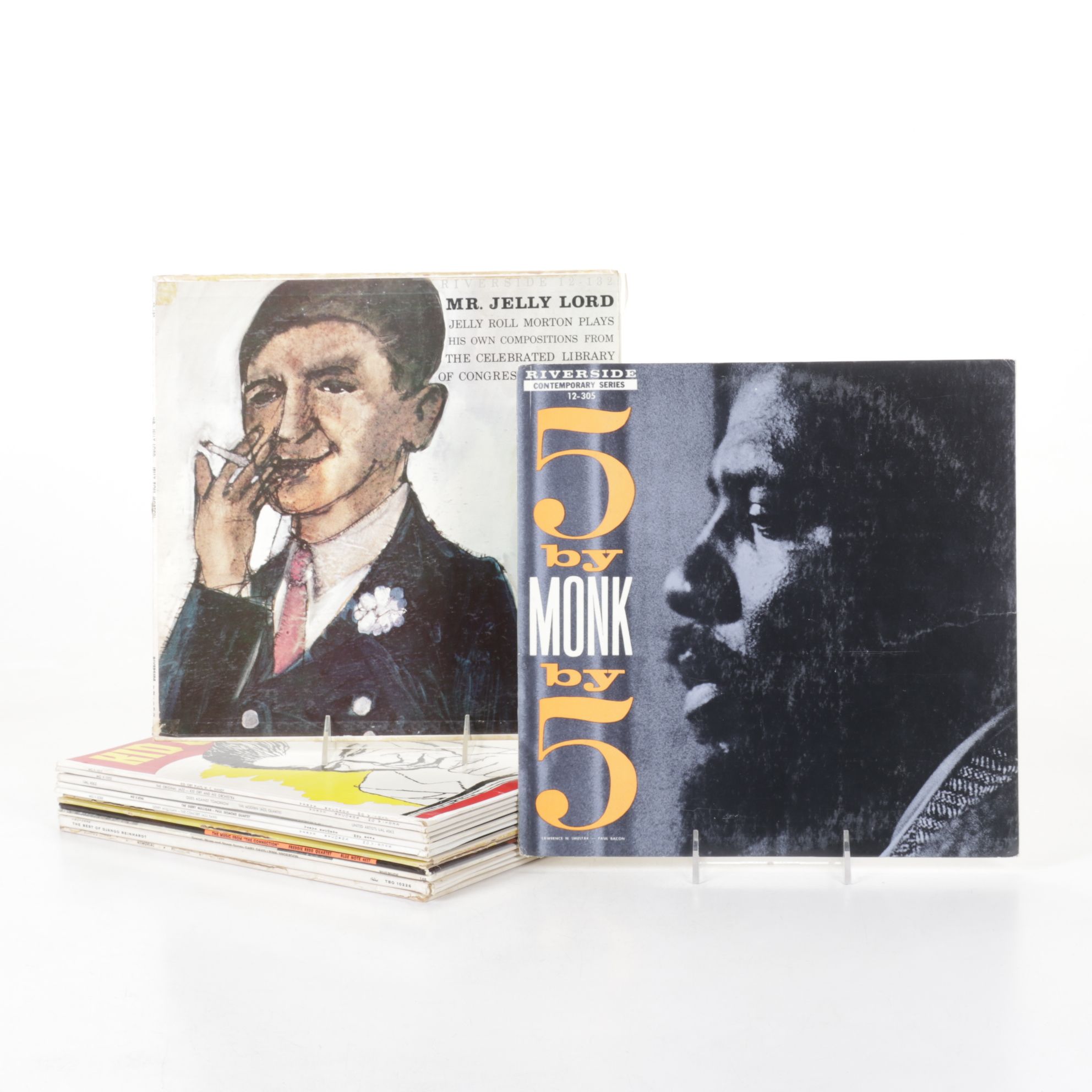 Thelonious Monk "5 by Monk by 5" with More Modern and Classic Jazz Vinyl Records
