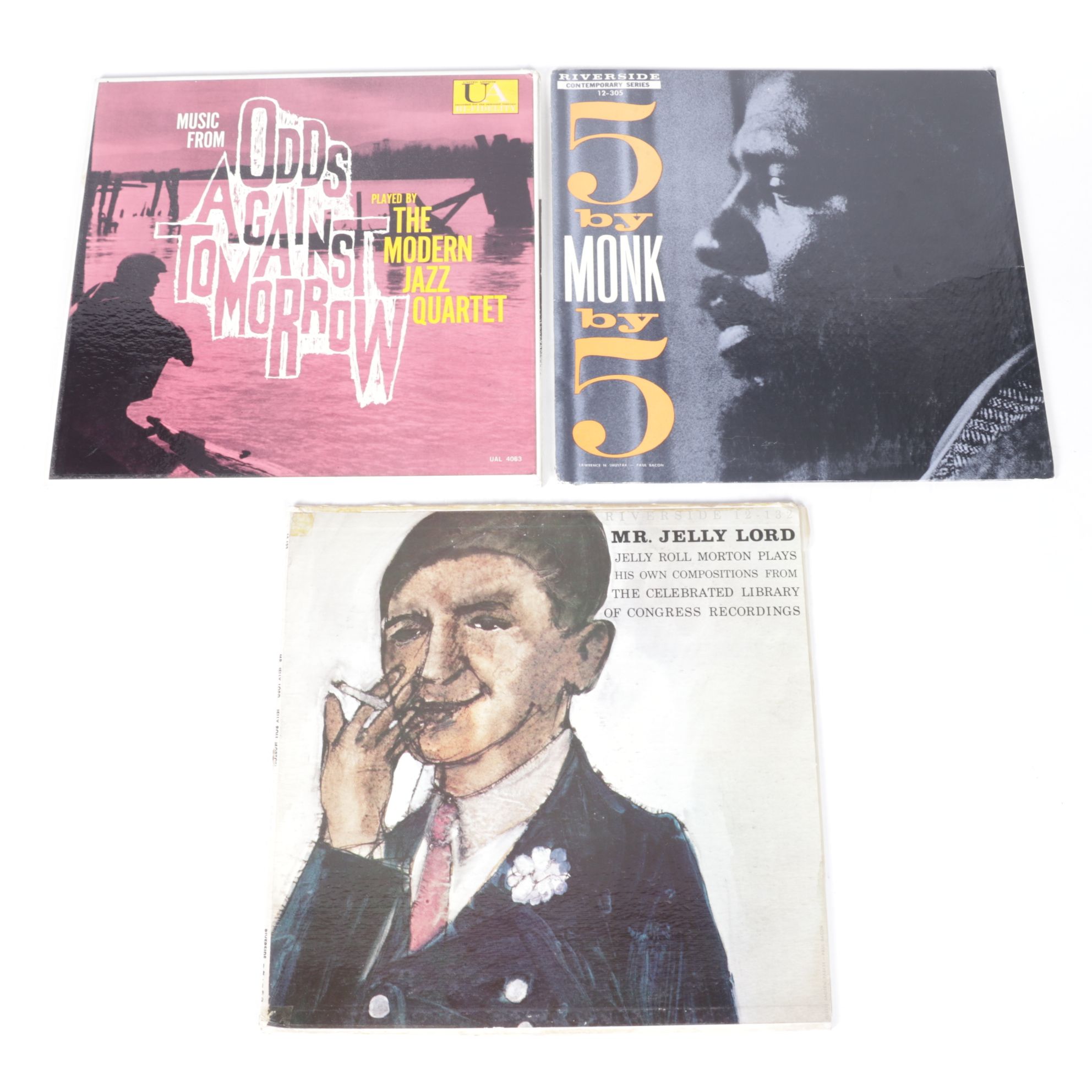 Thelonious Monk "5 by Monk by 5" with More Modern and Classic Jazz Vinyl Records