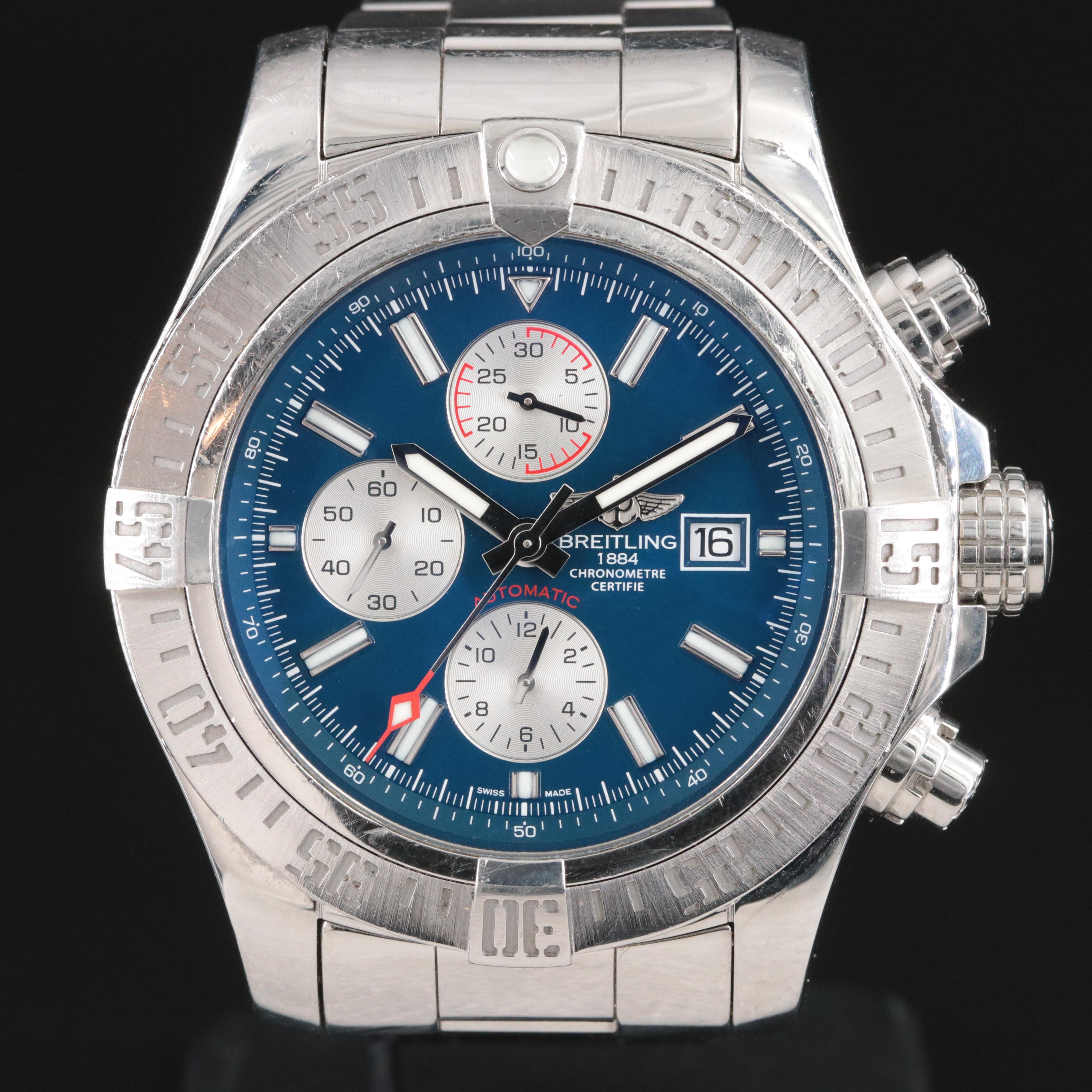 Breitling Super Avenger II Chronograph Watch