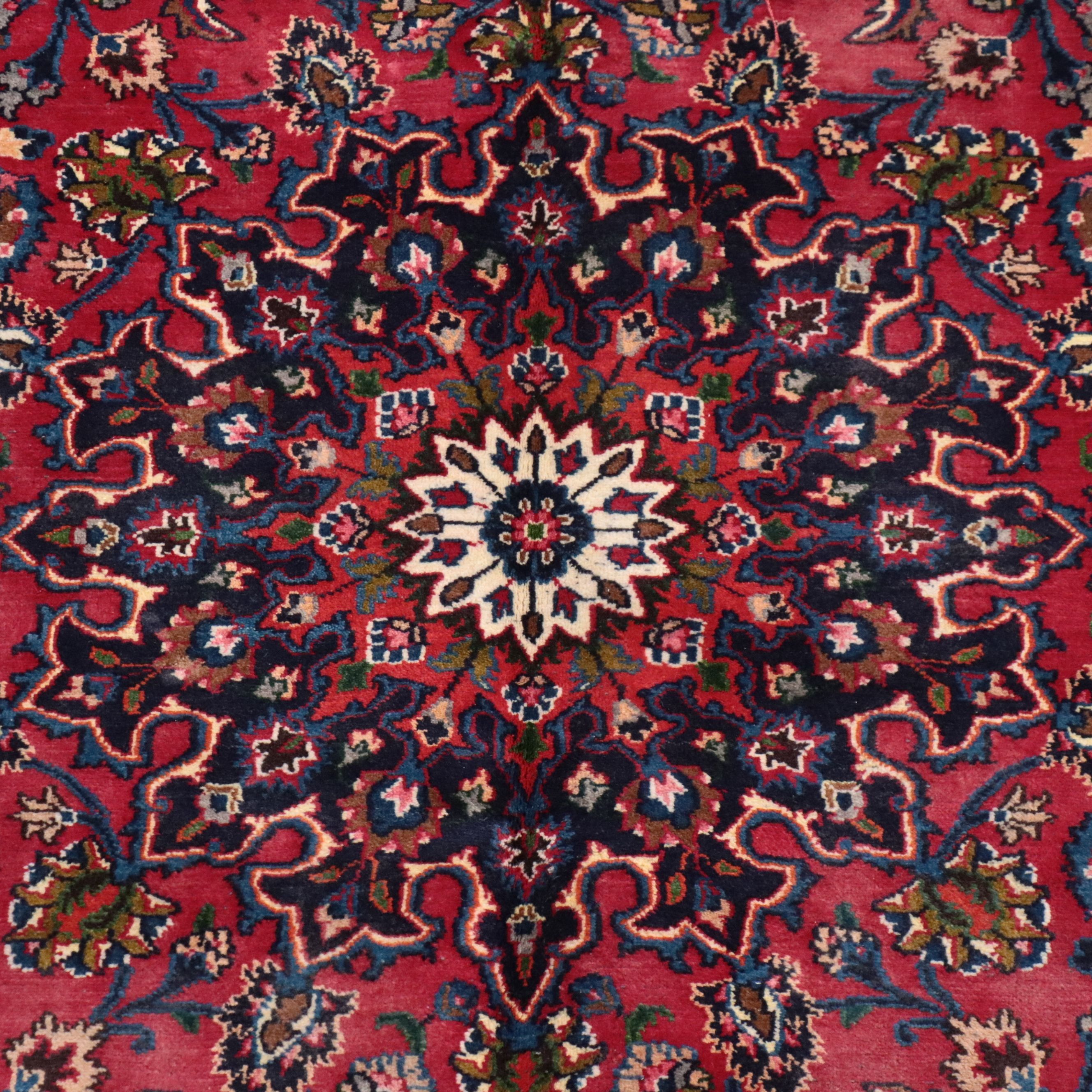 6'5 x 9'8 Hand-Knotted Persian Mahal Area Rug