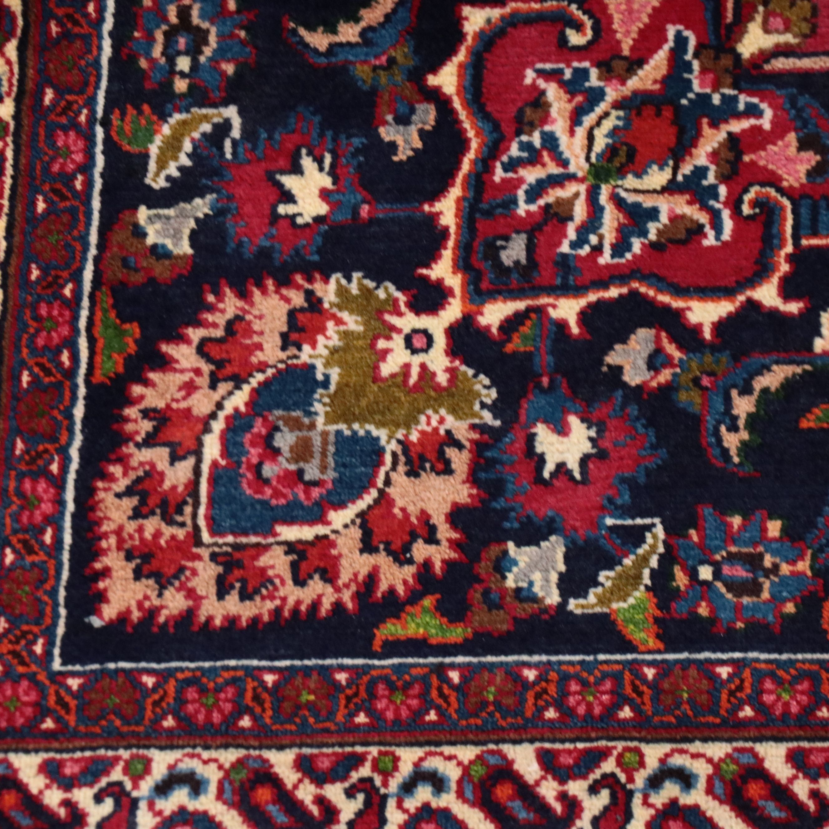 6'5 x 9'8 Hand-Knotted Persian Mahal Area Rug
