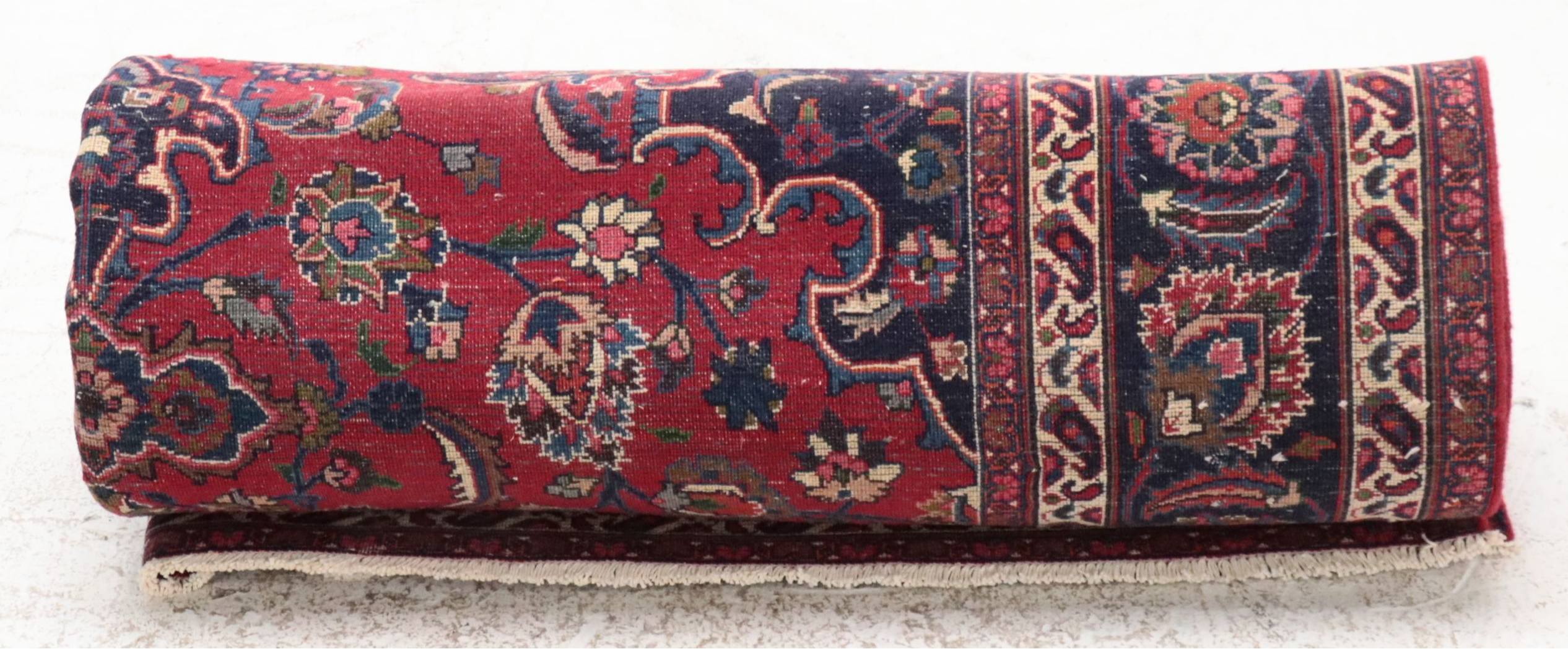 6'5 x 9'8 Hand-Knotted Persian Mahal Area Rug