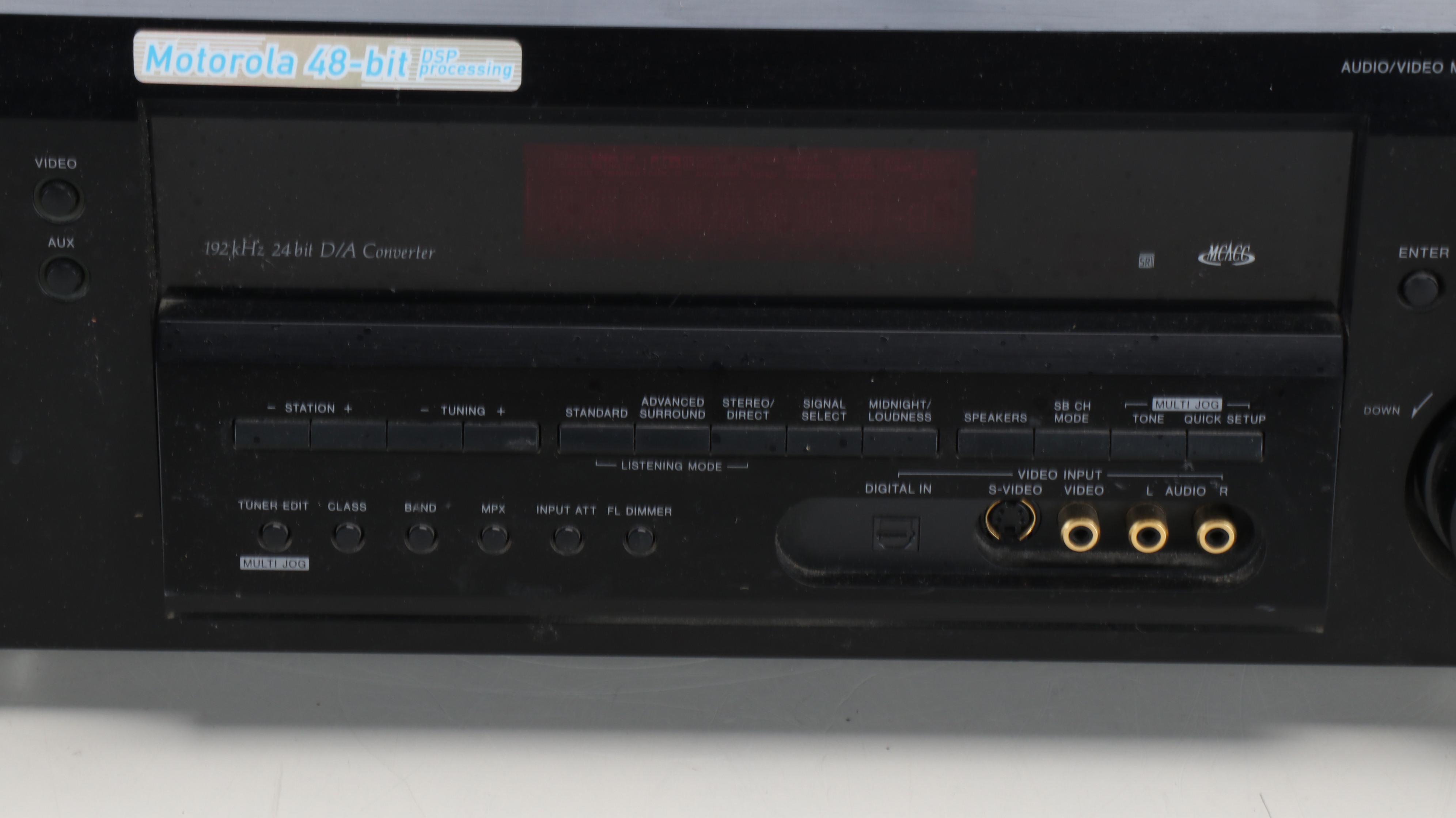 Pioneer VSX-D814 Multi-Channel A/V Receiver