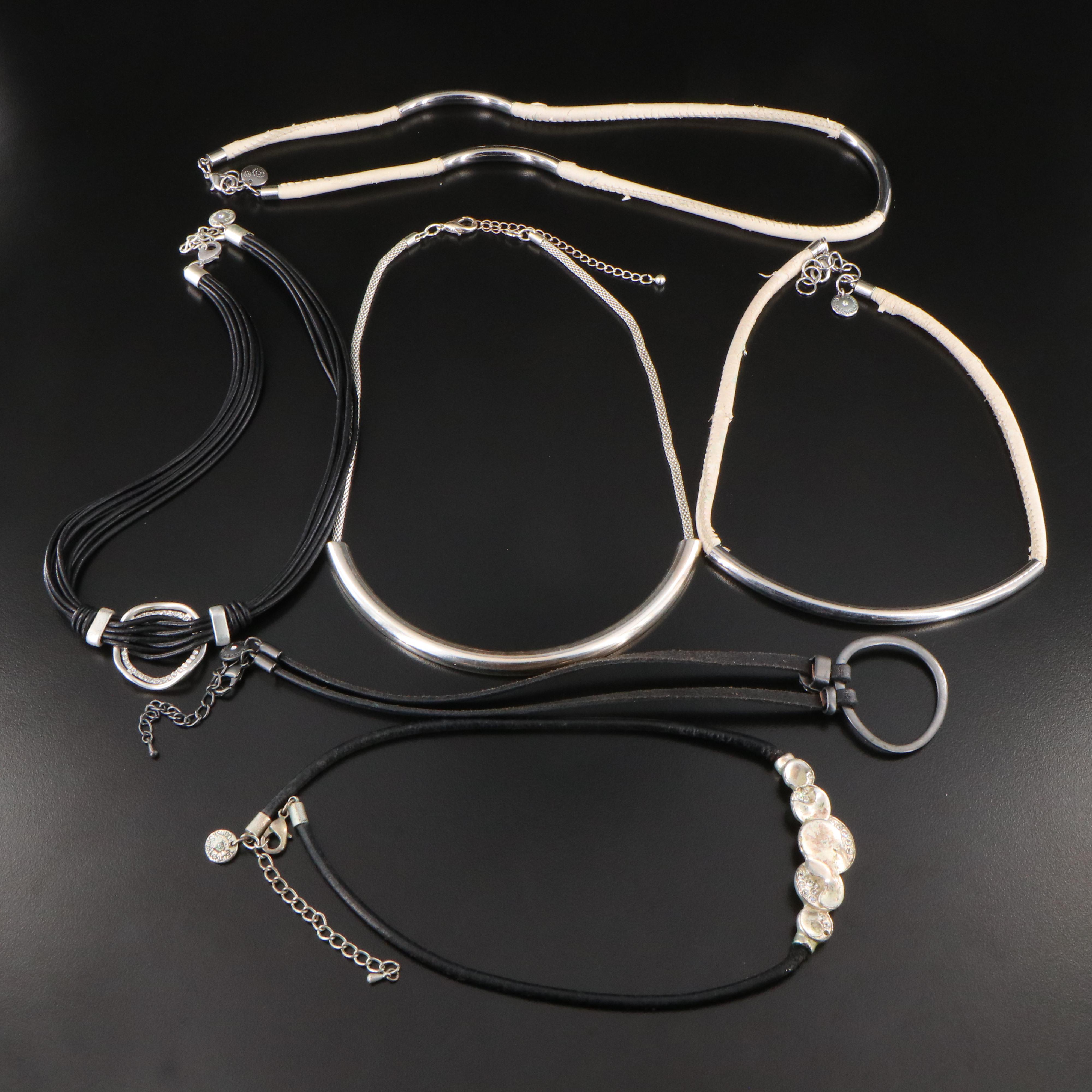 Modernist Dansk Smykkekunst Necklace Collection