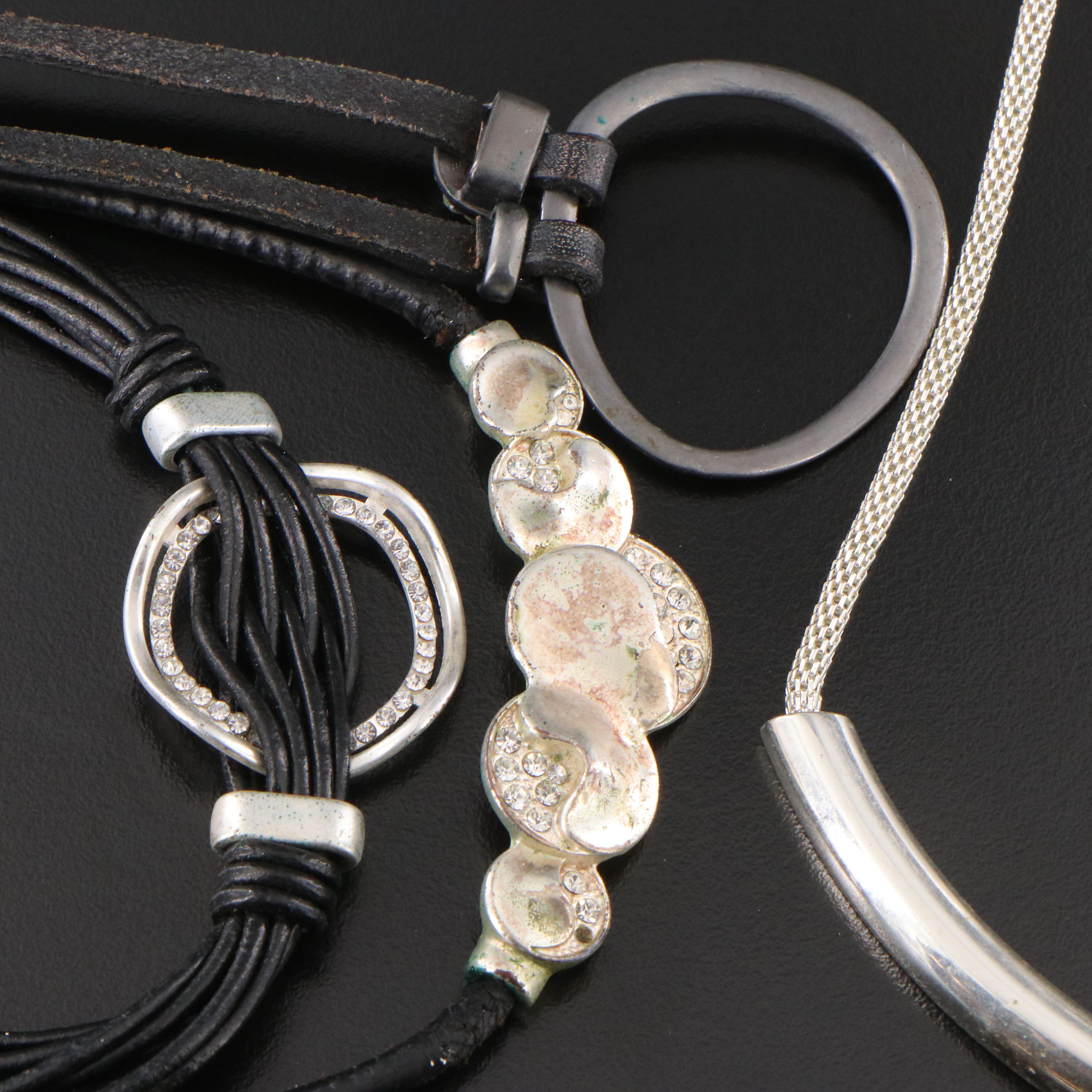 Modernist Dansk Smykkekunst Necklace Collection