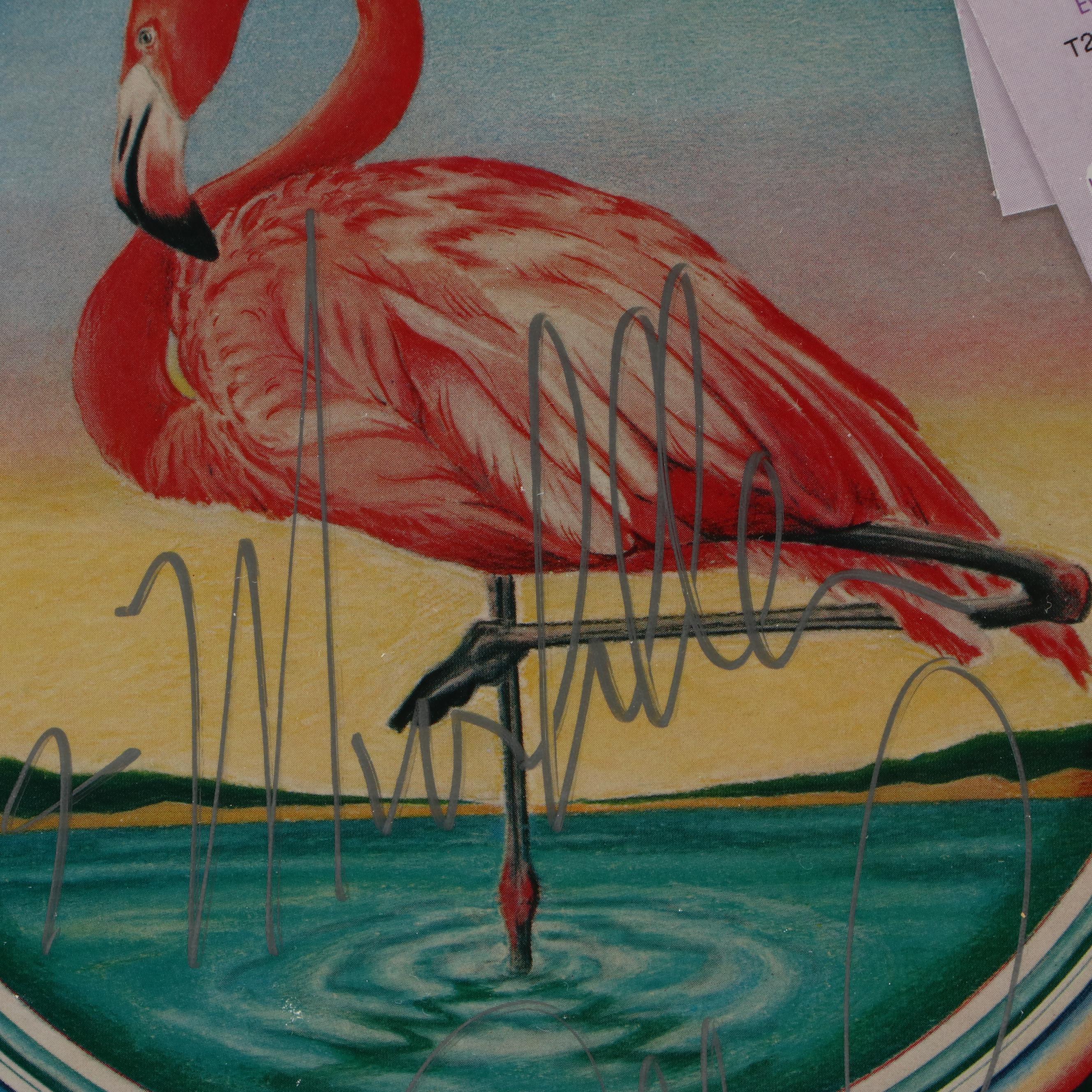 Christopher Cross Signed Record Sleeve with Tickets and Guitar Pick