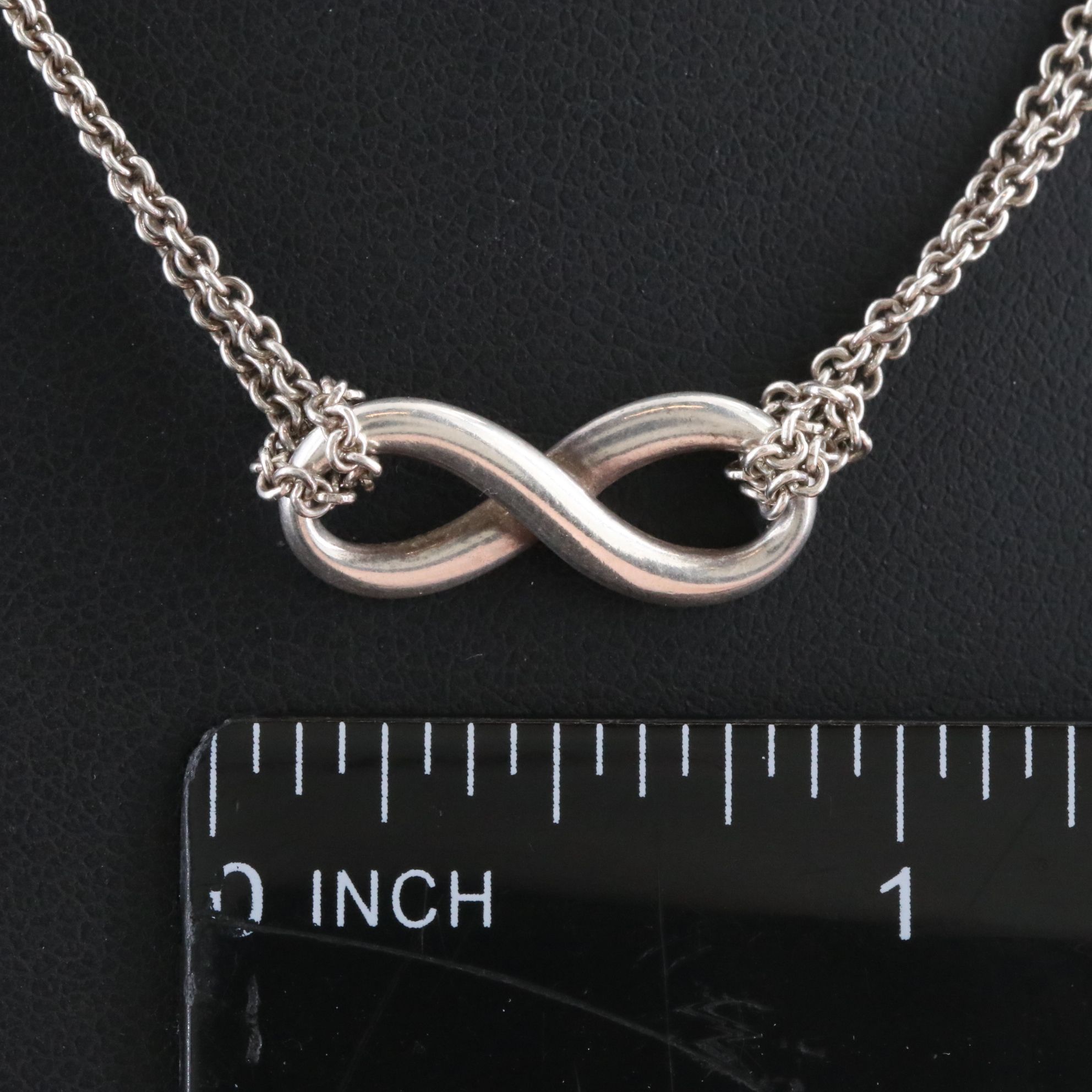 Tiffany & Co. Sterling Infinity Necklace