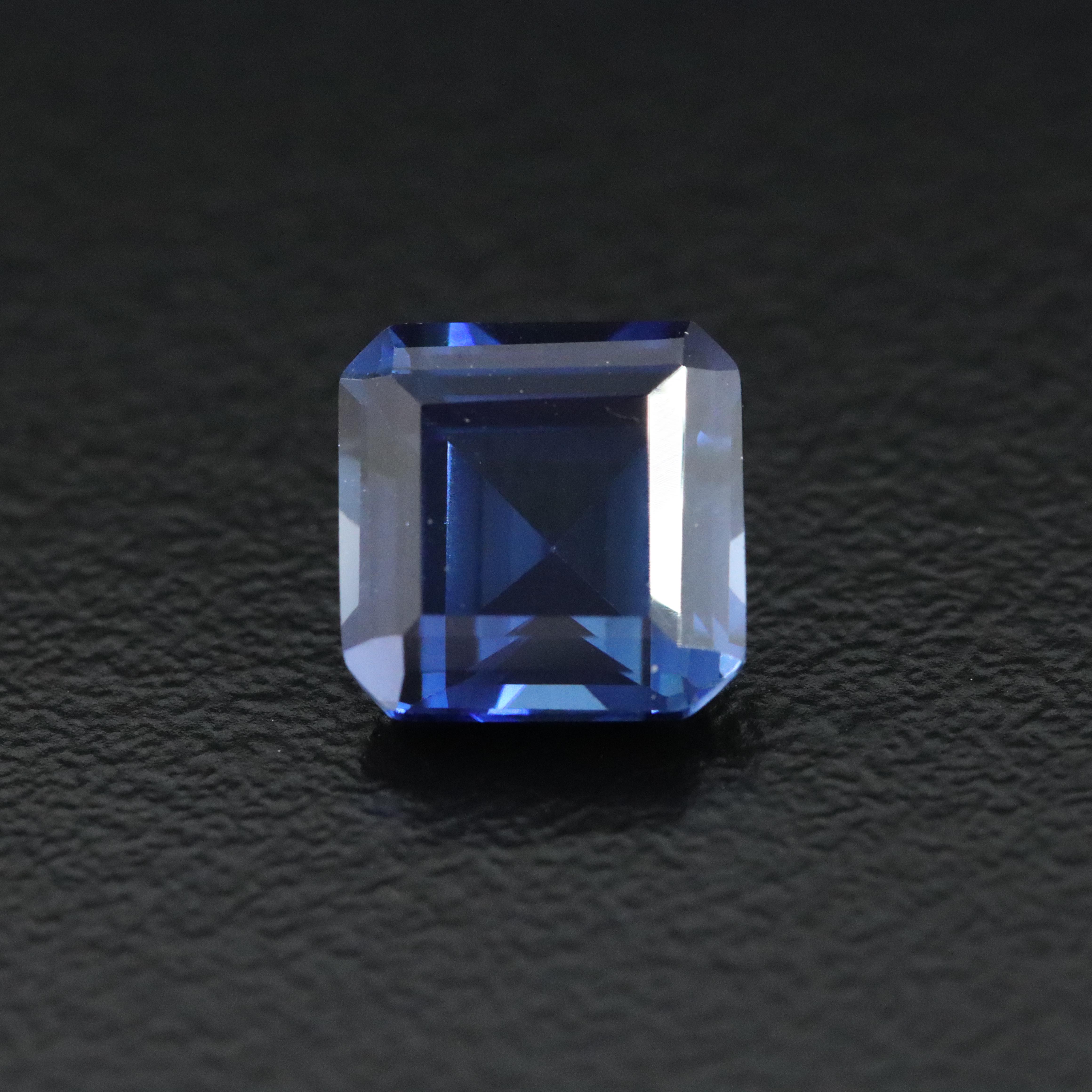 Loose 3.42 CT Lab Grown Sapphire