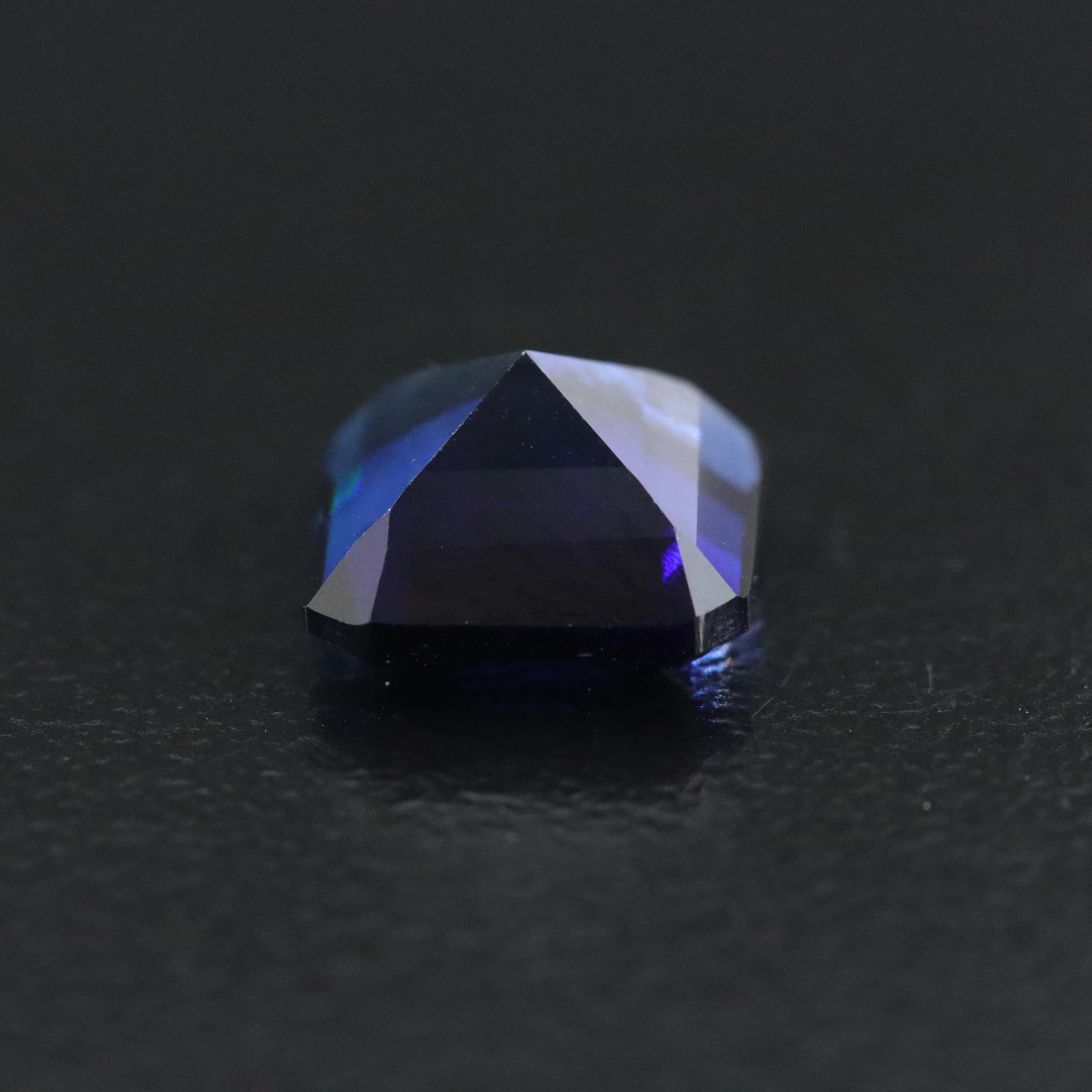 Loose 3.42 CT Lab Grown Sapphire