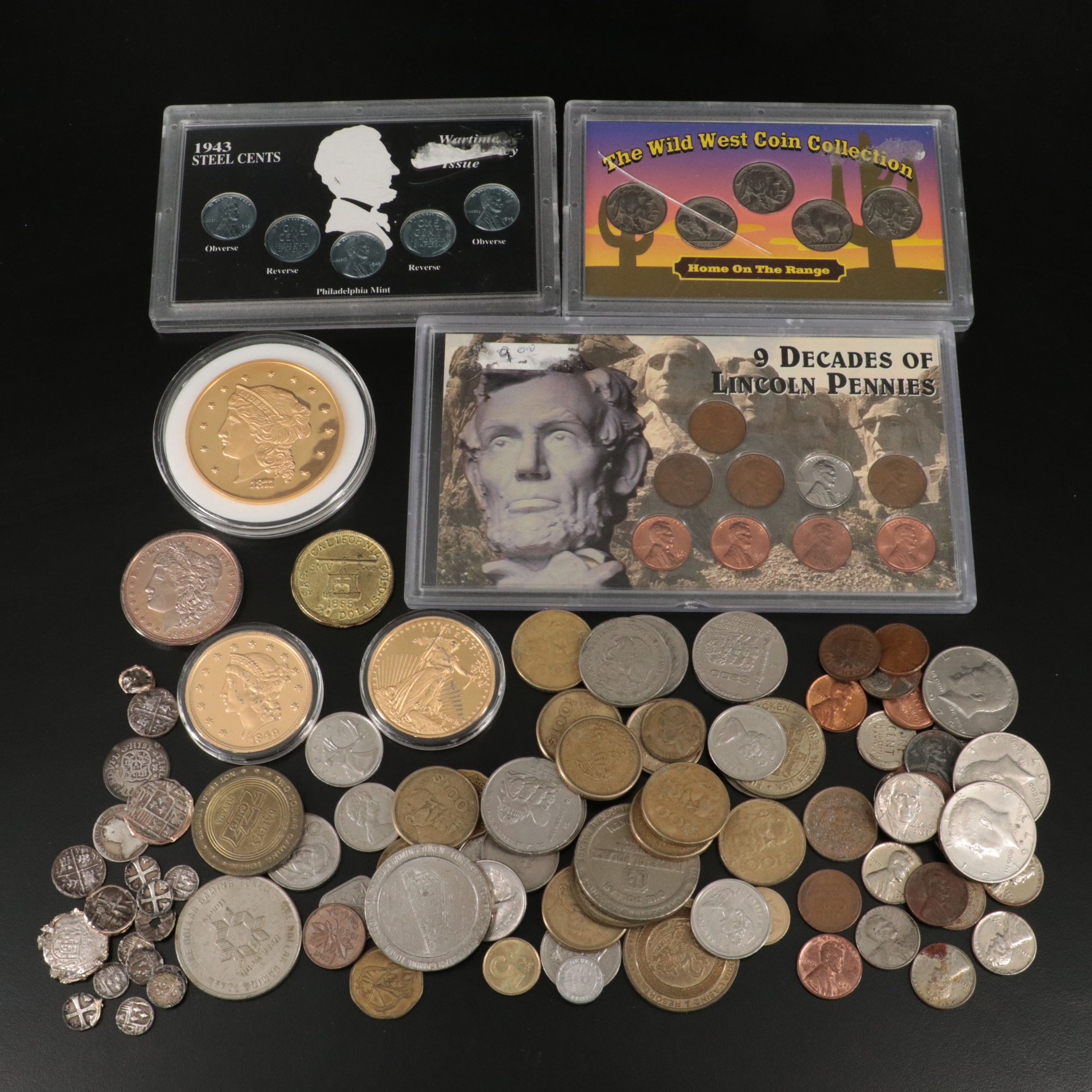 U.S. Coin Sets, Foreign Coins and Silver