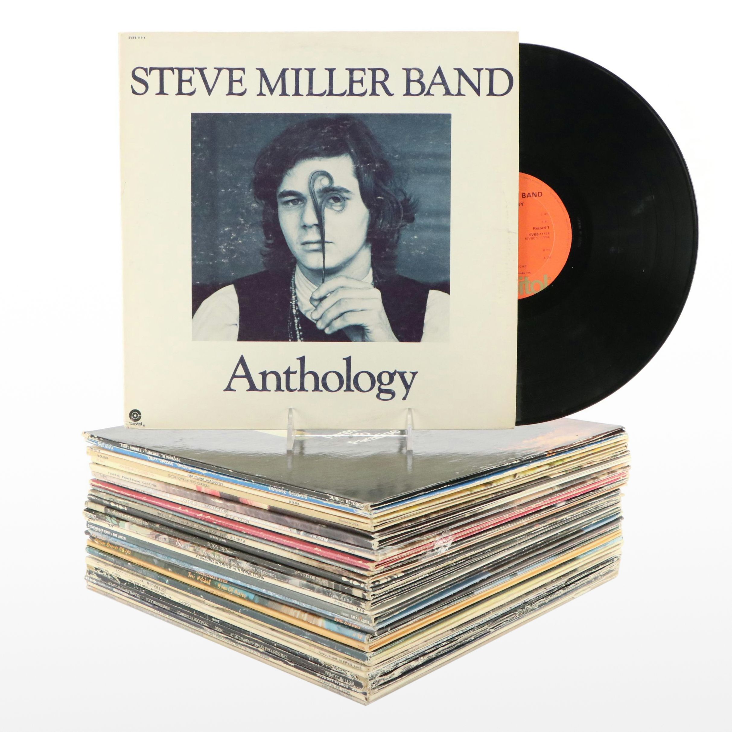 Carole King, Joni Mitchell, Elton John, and More Vinyl Record Albums