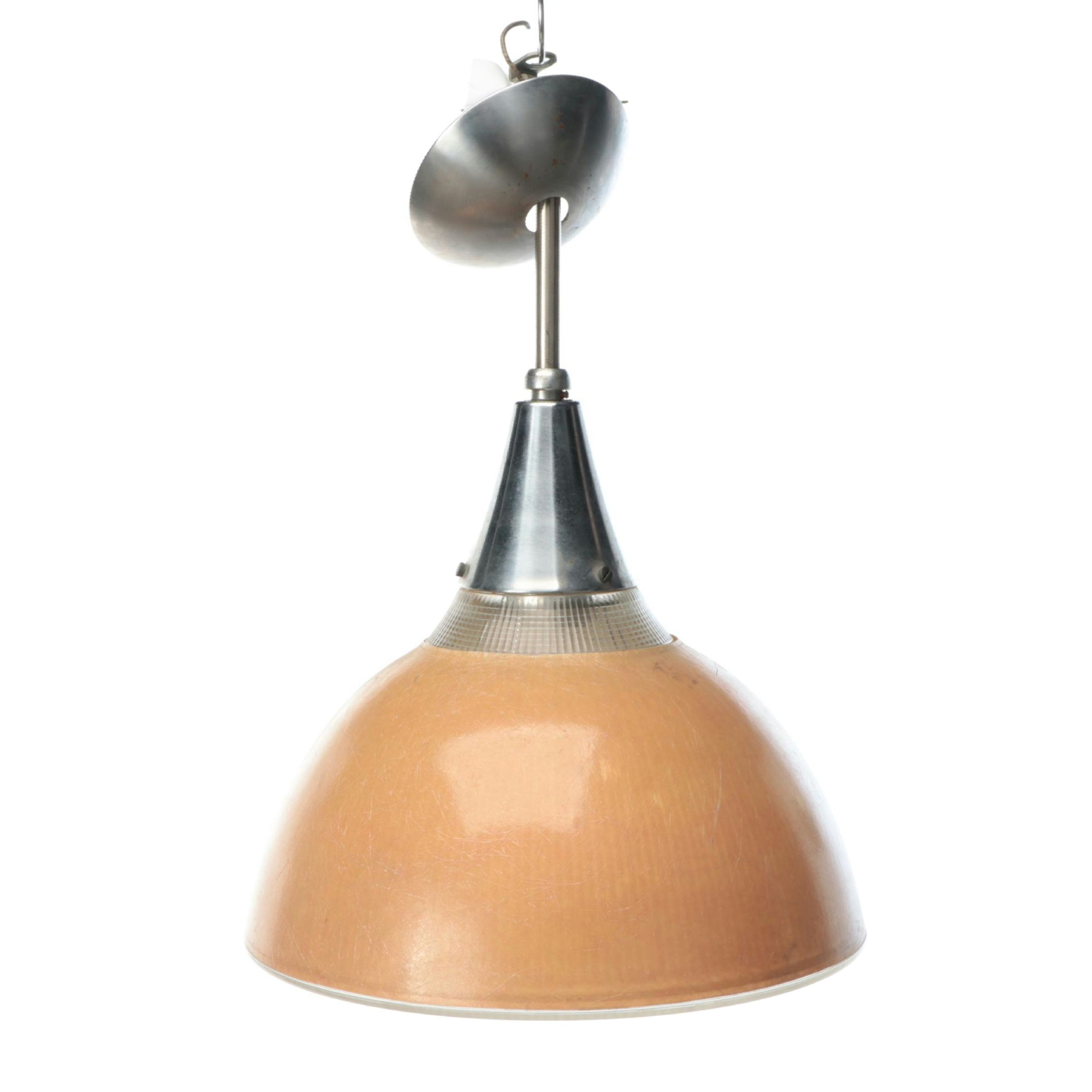 Mid Century Modern Glass Pendant Lamp