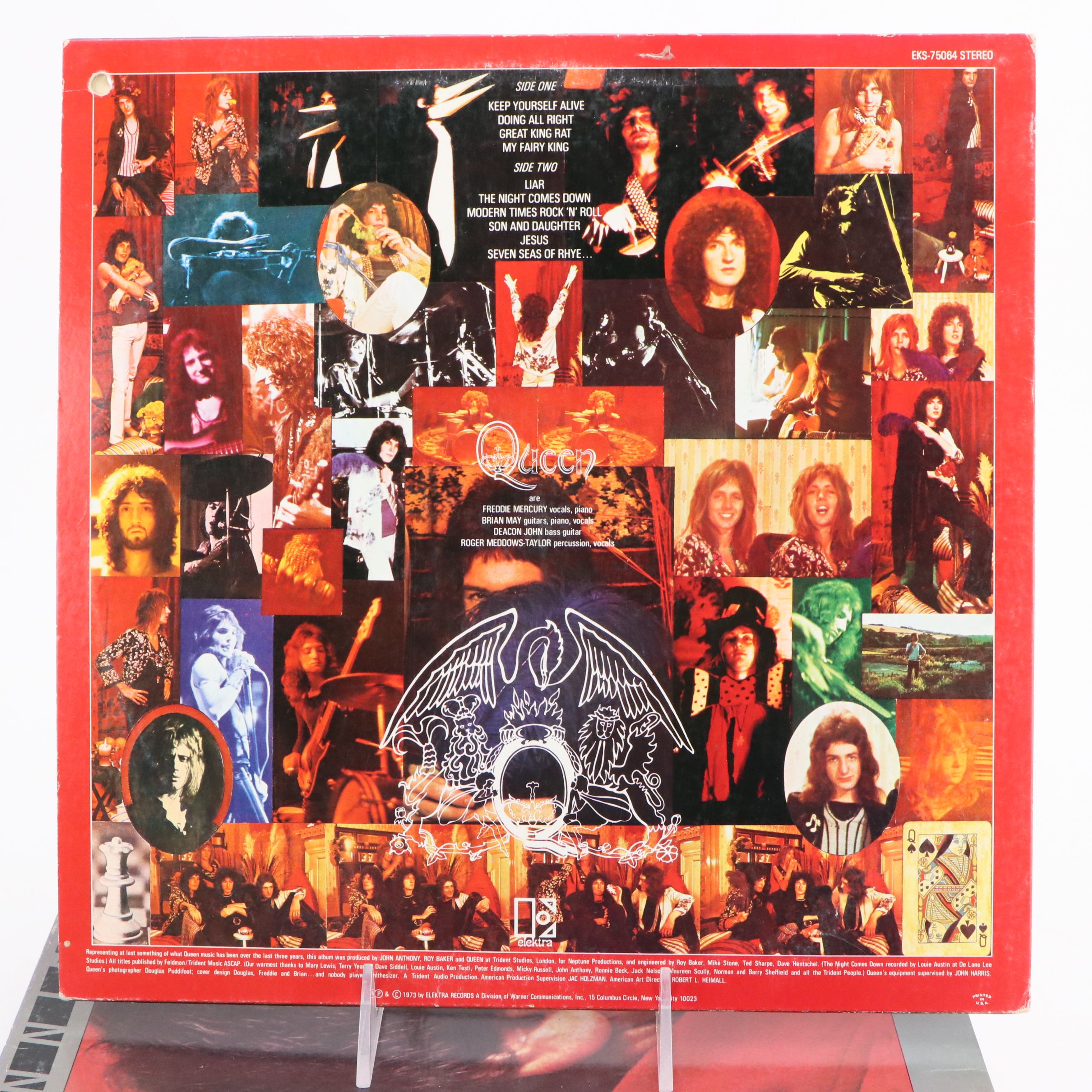 Queen, Elton John, Kiki Dee, and More Vinyl Record Albums