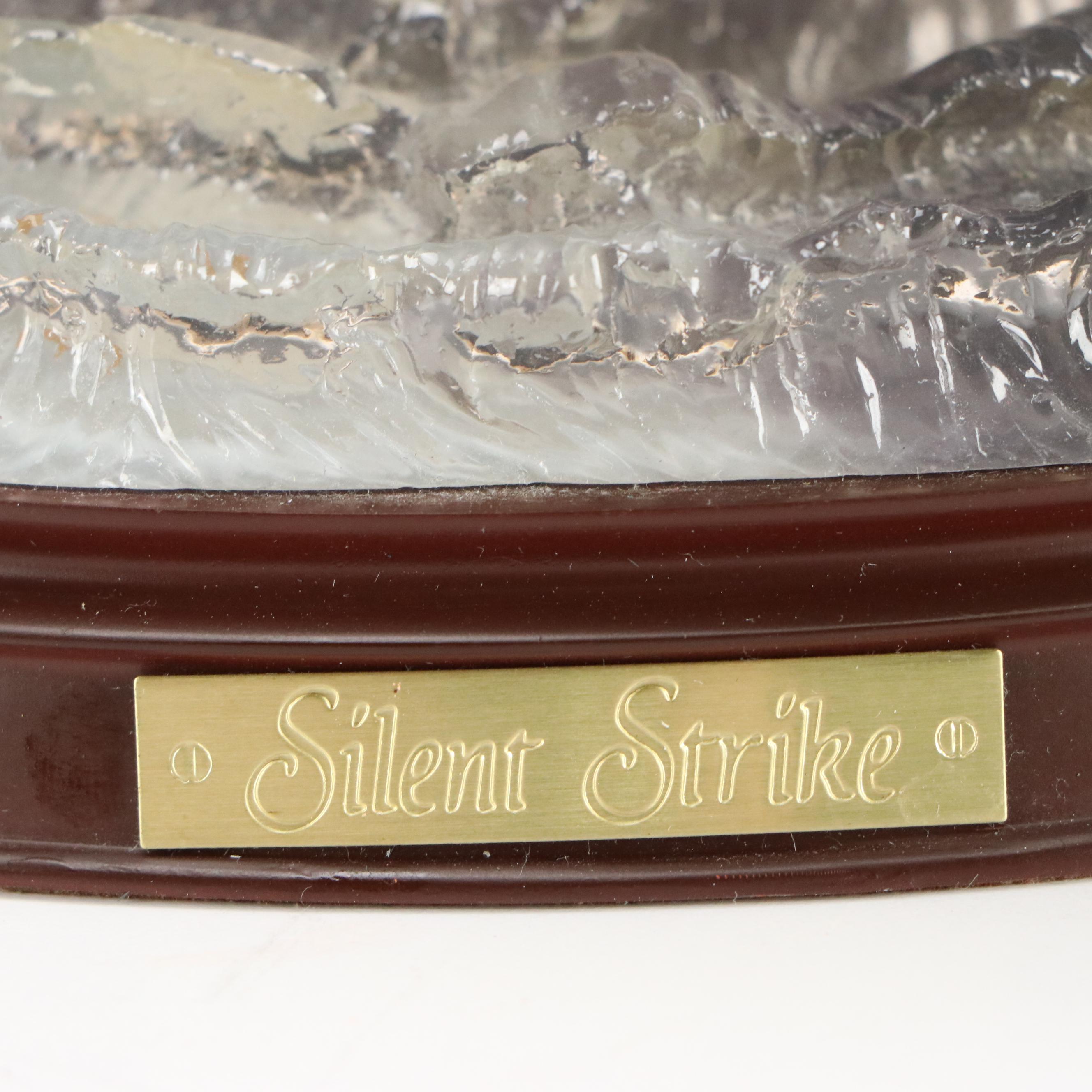 Bradford "Silent Strike" Limited Eagle Sculpture with Herco Flying Eagle Clock