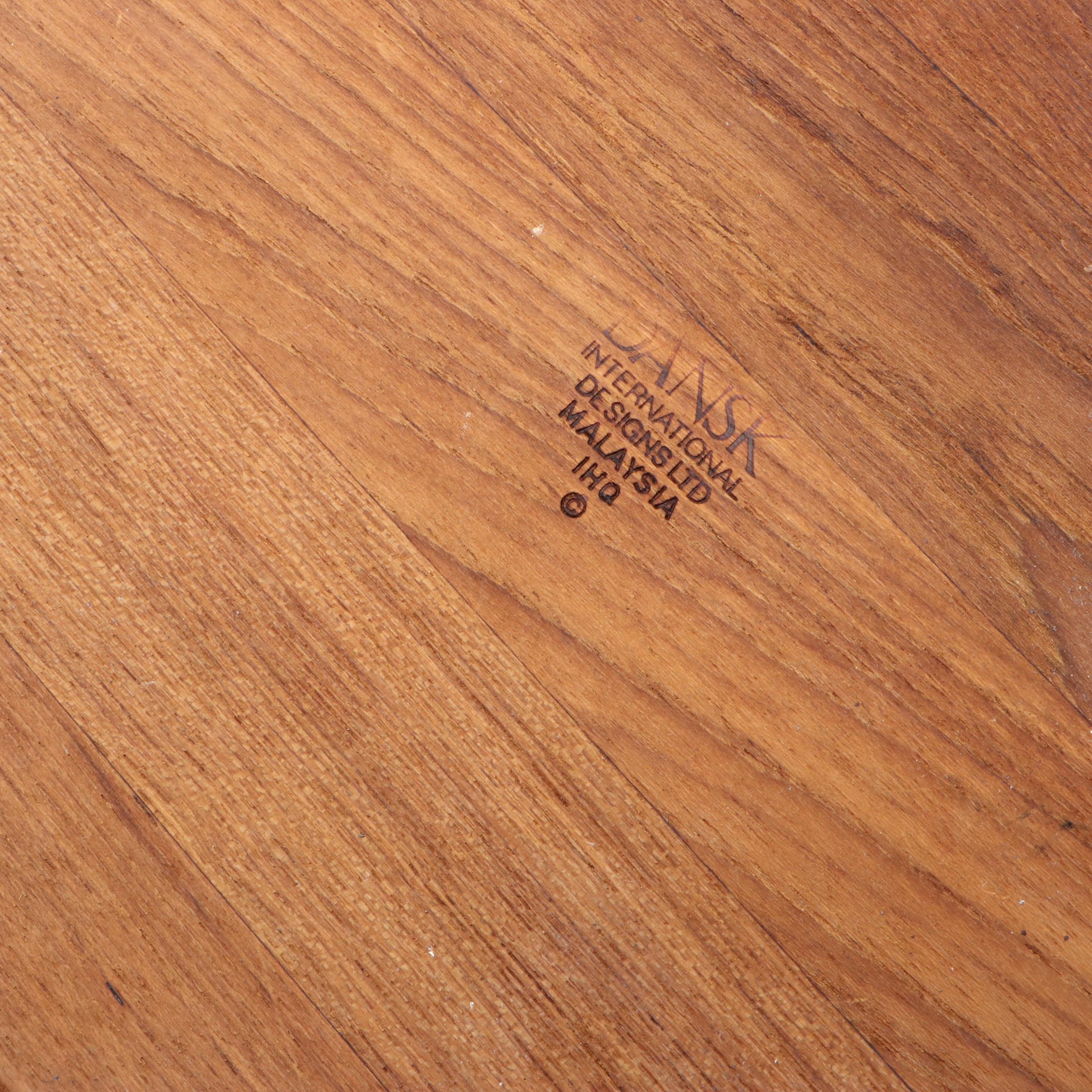 Dansk Teak with Other Wooden Serving Bowls, Mid to Late 20th Century