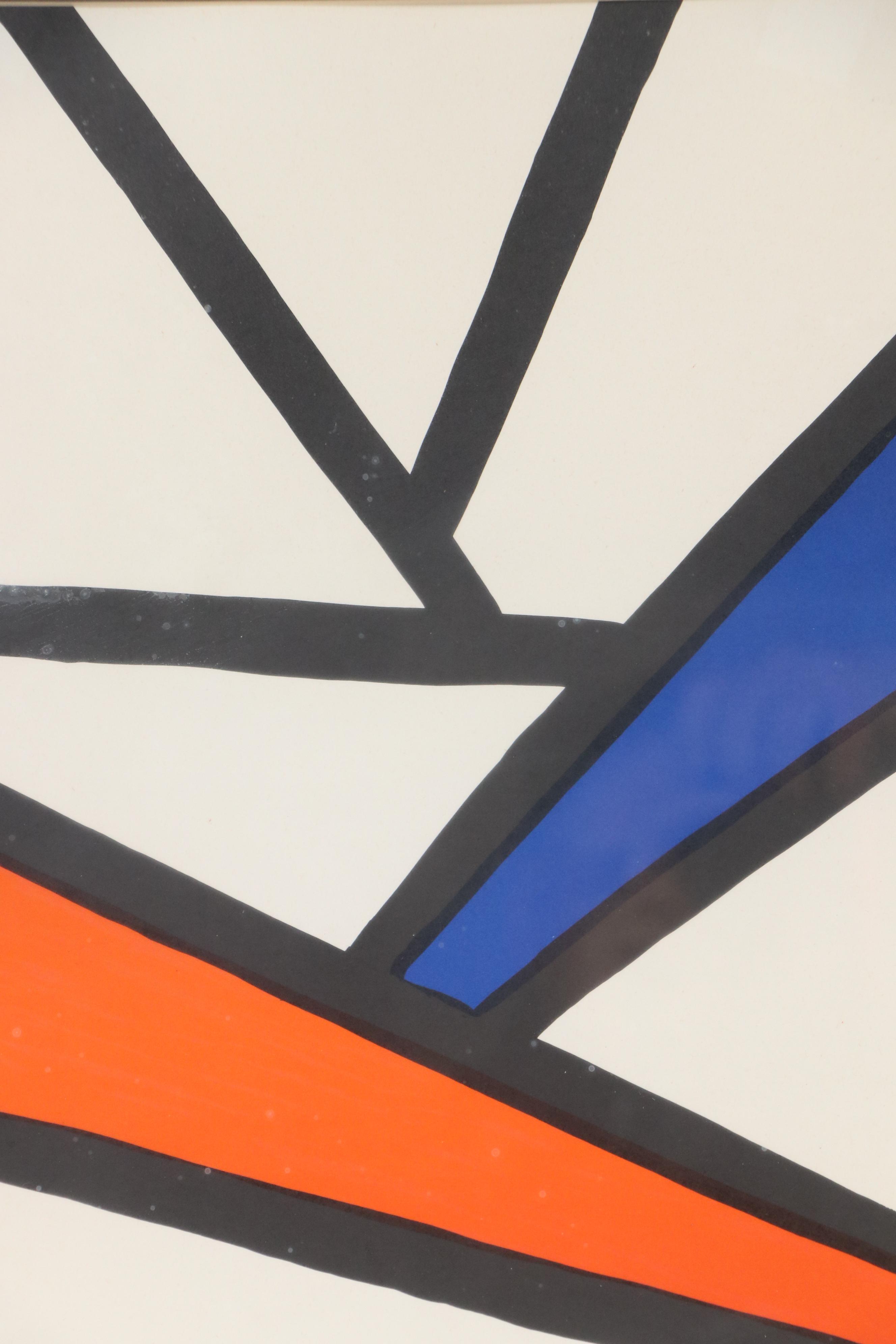 Alexander Calder Color Lithograph for "Derrière le Miroir"