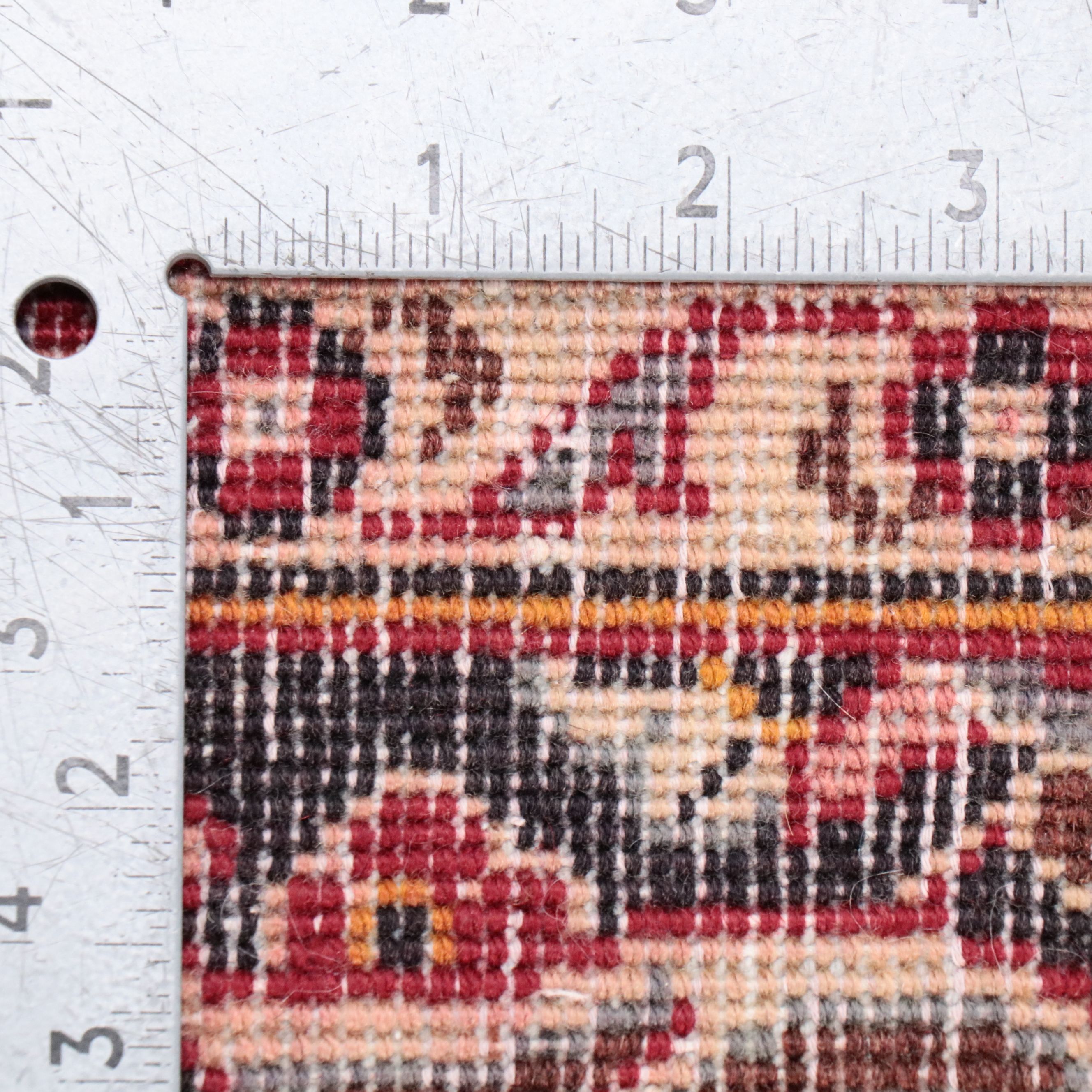 9'5 x 13'1 Hand-Knotted Persian Kashan Room Sized Rug