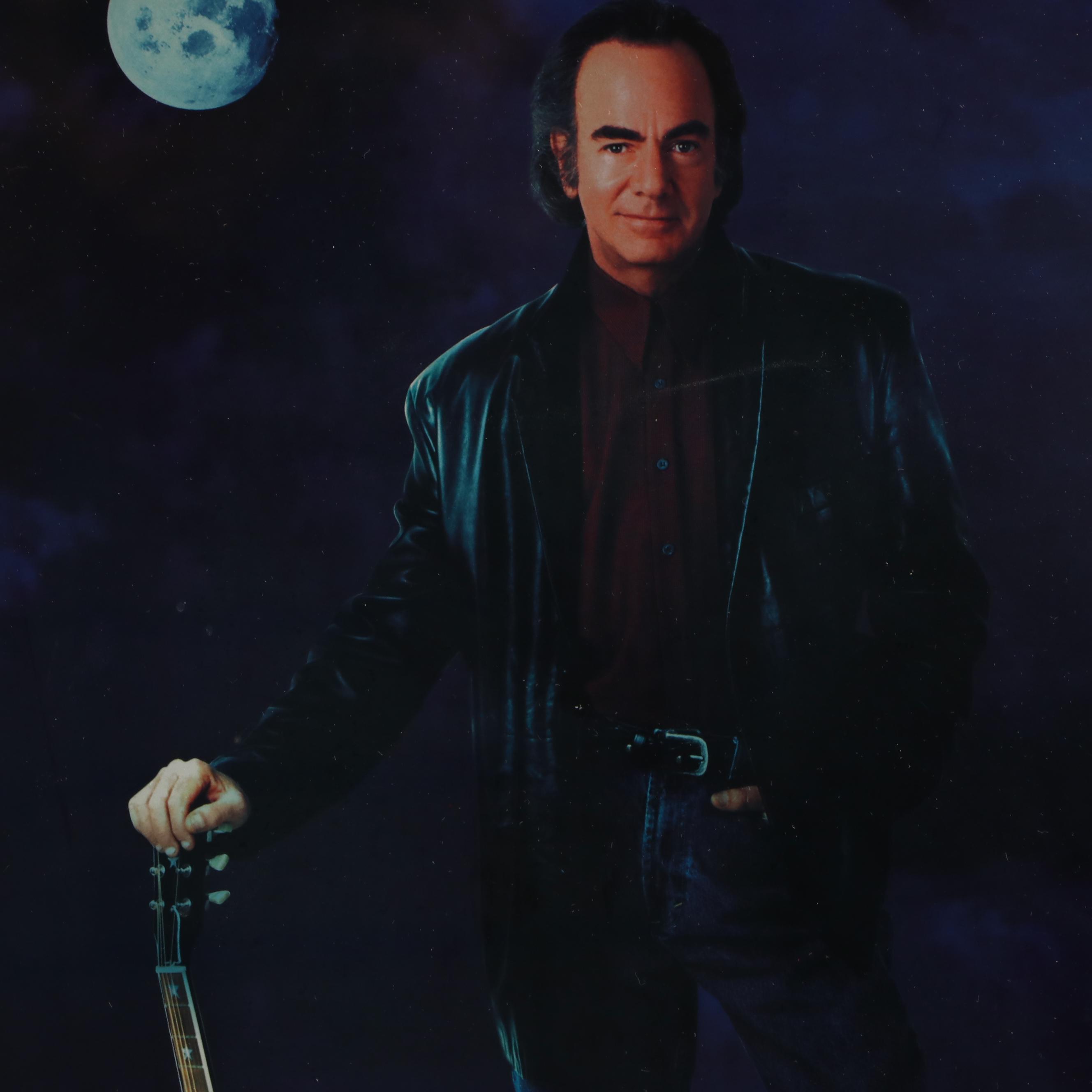 Neil Diamond on Tour Concert Program and Ticket, 1998