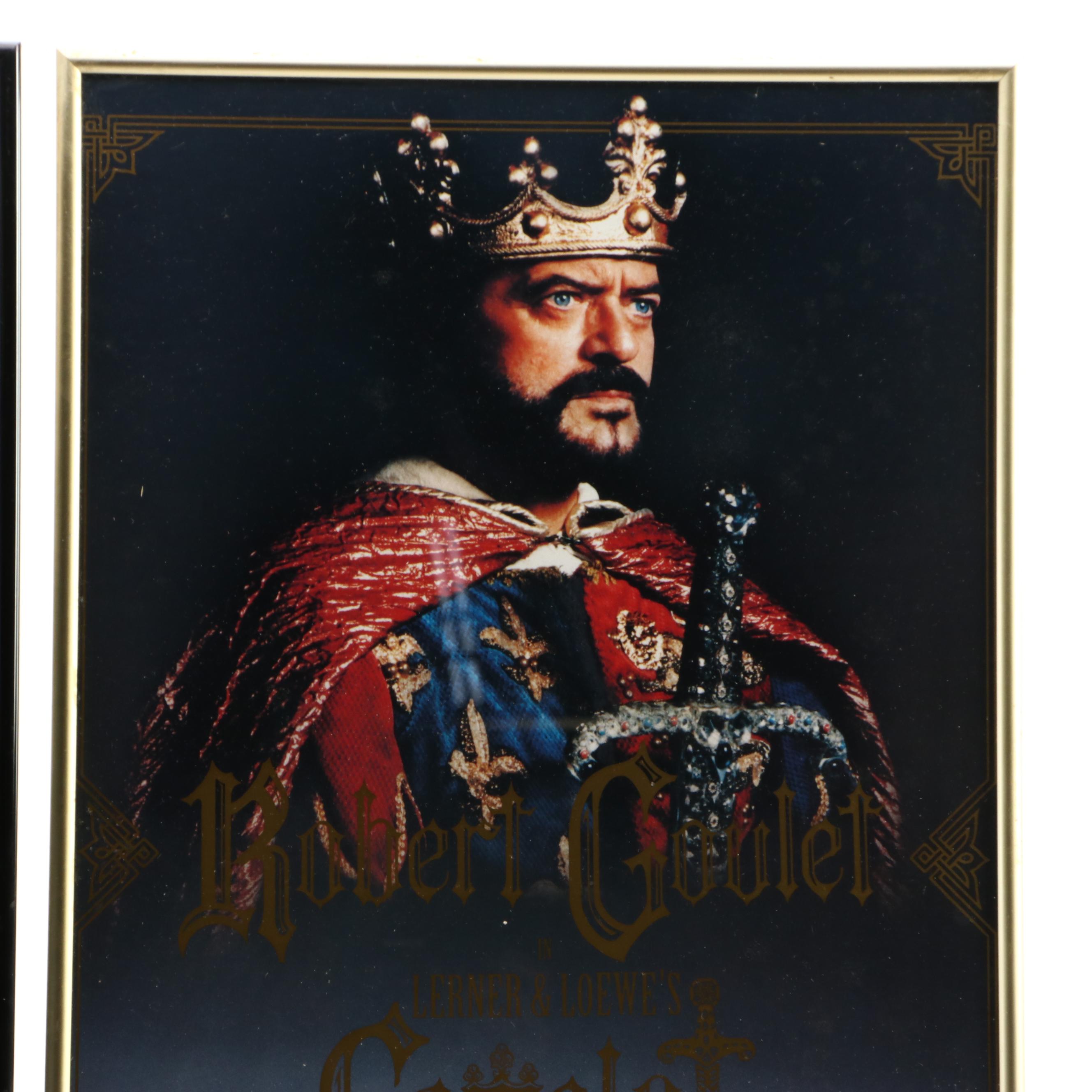The WHO's "Tommy" Broadway Poster with Music Fair Production's "Camelot", 1990s