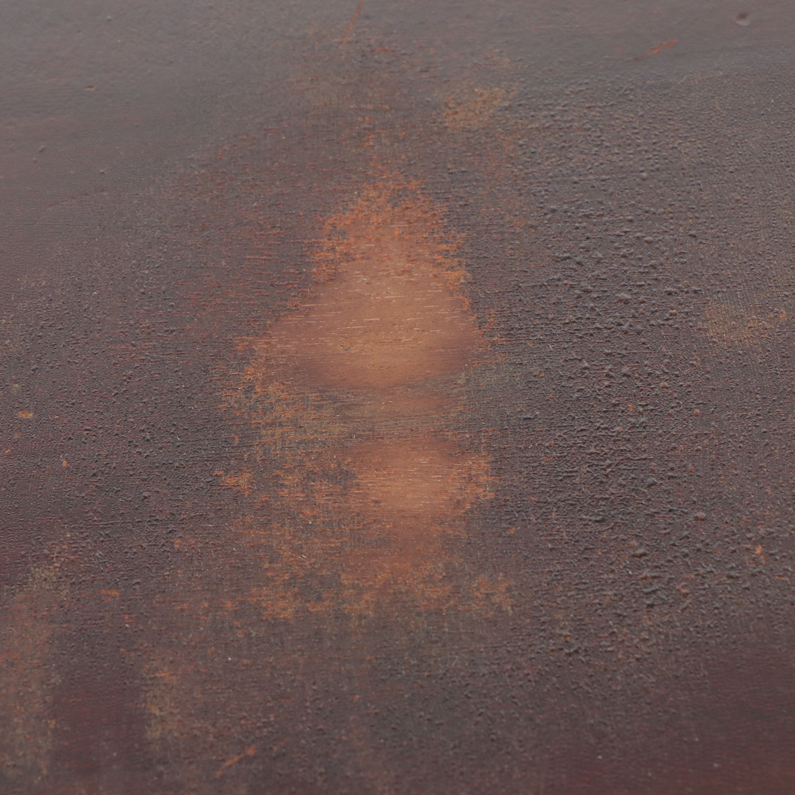 American Empire Style Mahogany Library Table with Center Drawer