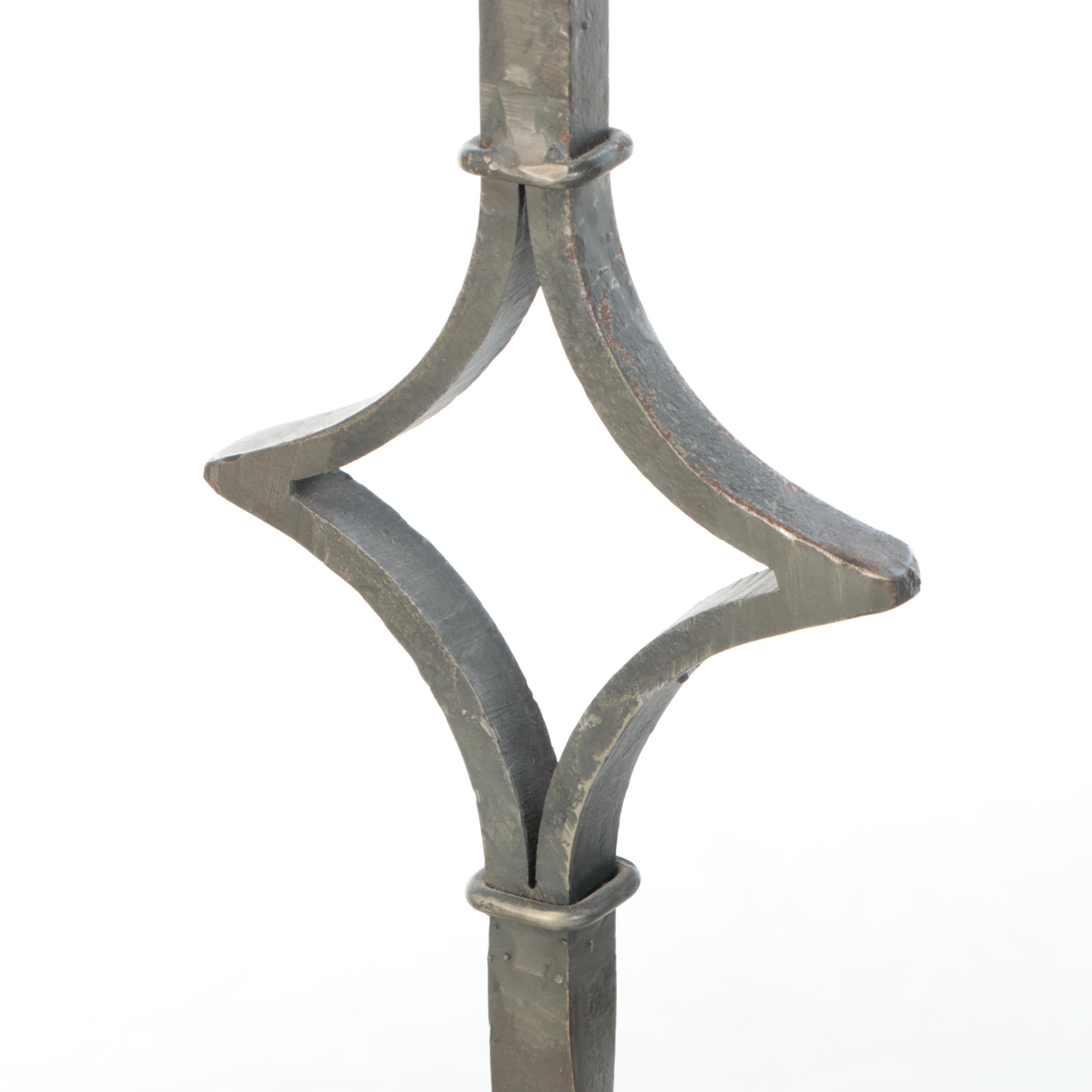 Wrought Iron Candle Holder Stands