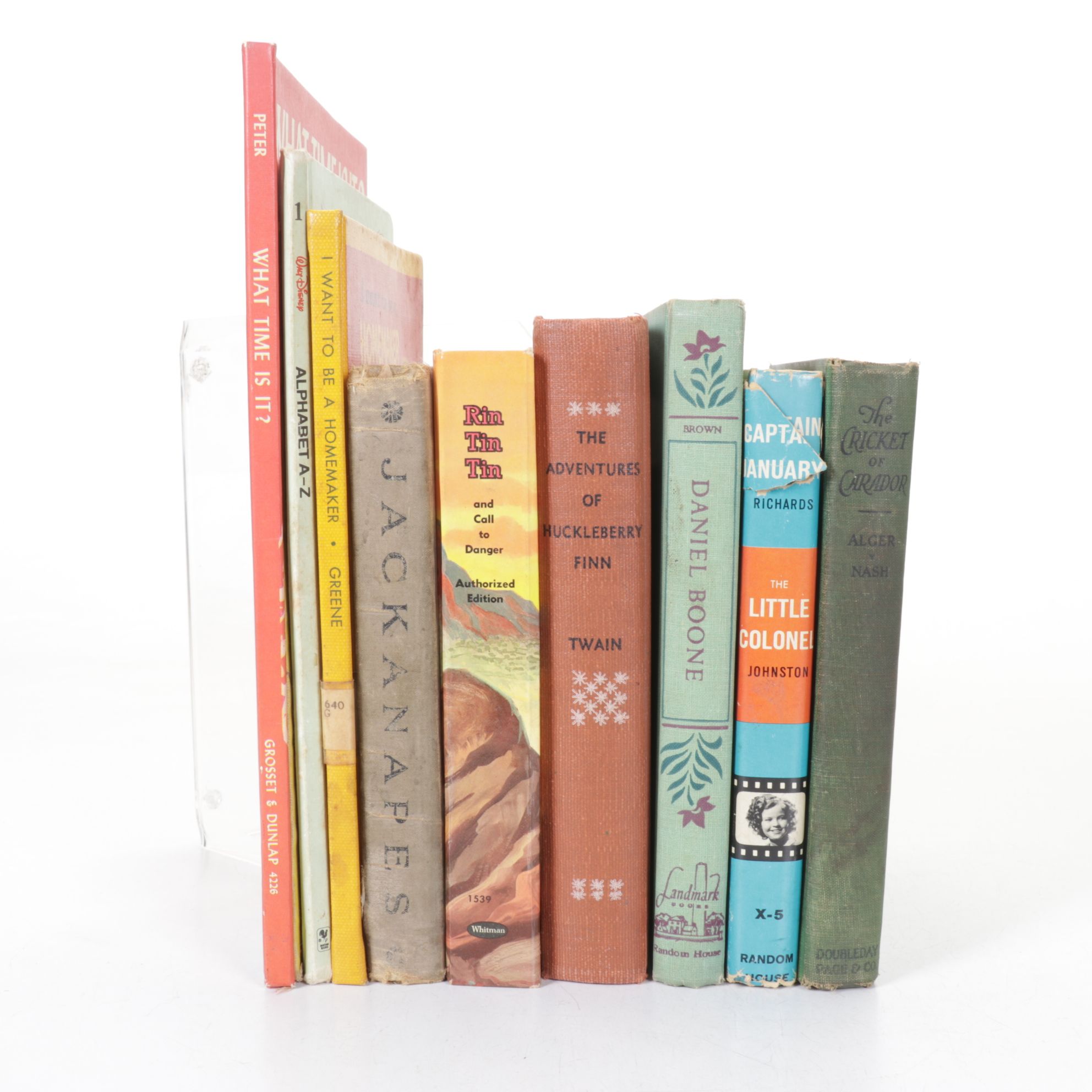 Joseph Alger Signed "The Cricket of Carador" & Other Children's Adventure Novels