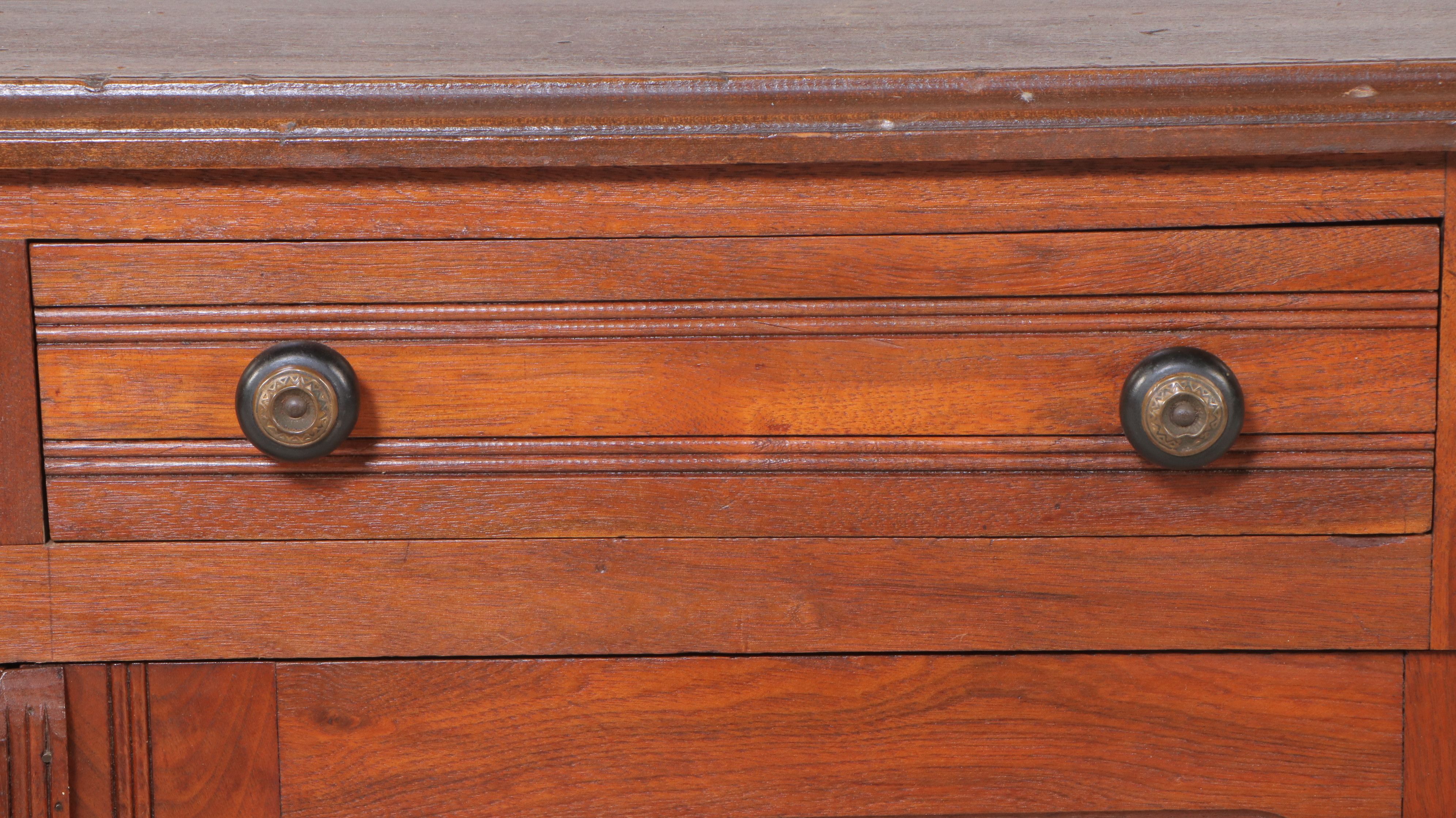 Late Victorian Mahogany Washstand, Late 19th/Early 20th Century