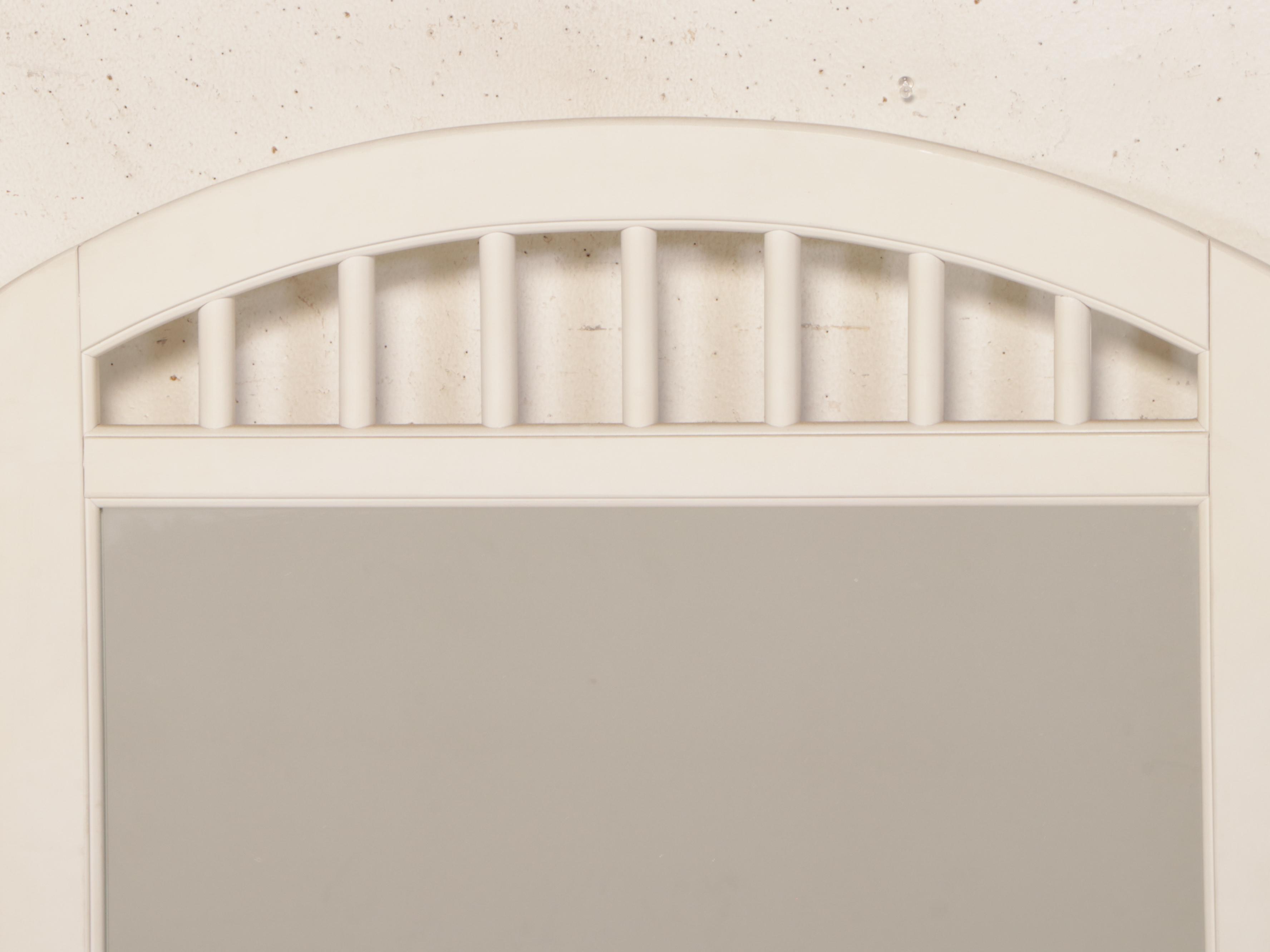 Stanley Furniture White Lacquered Wood Dresser