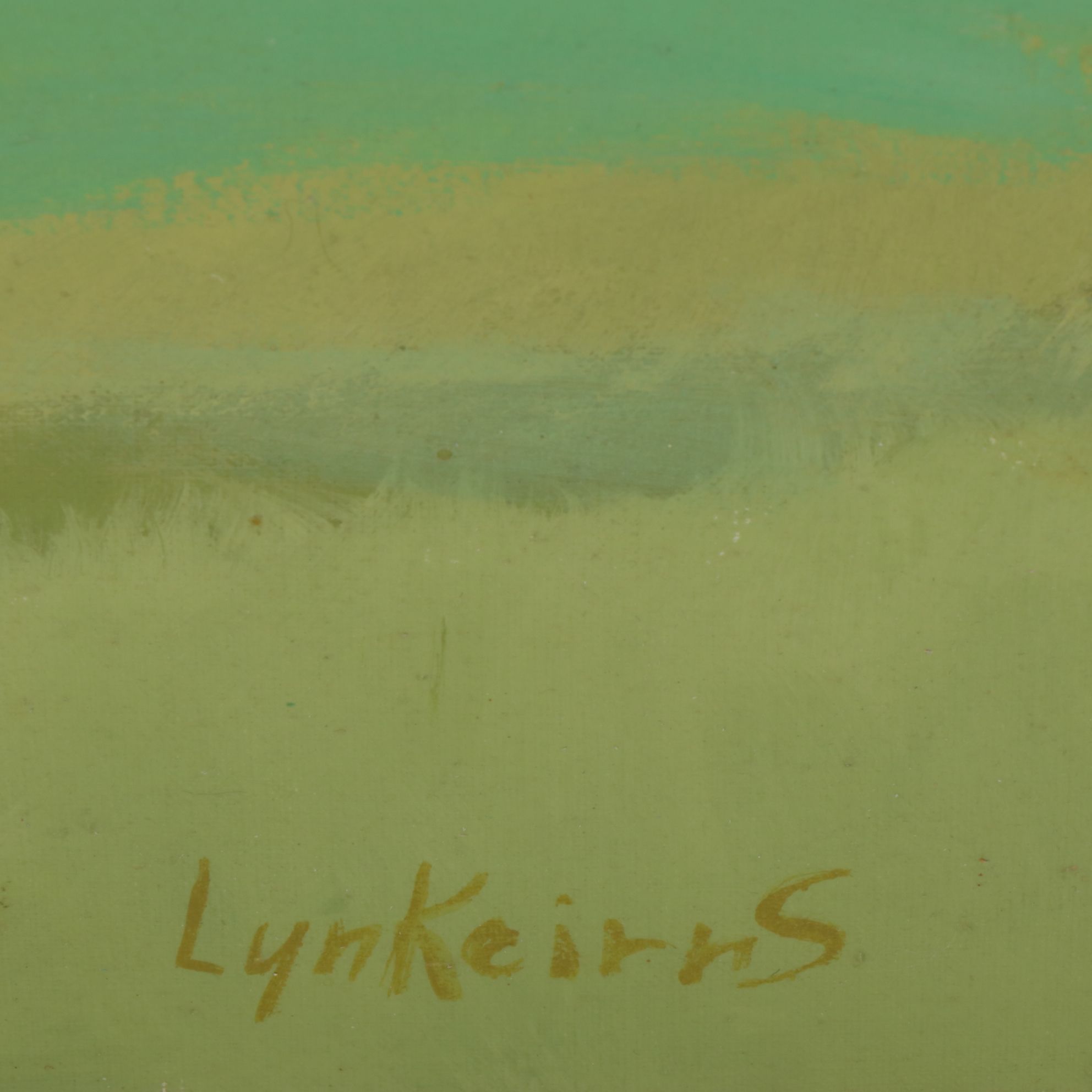 Lyn Keirns Impressionist Landscape Oil Painting of Autumnal Plains