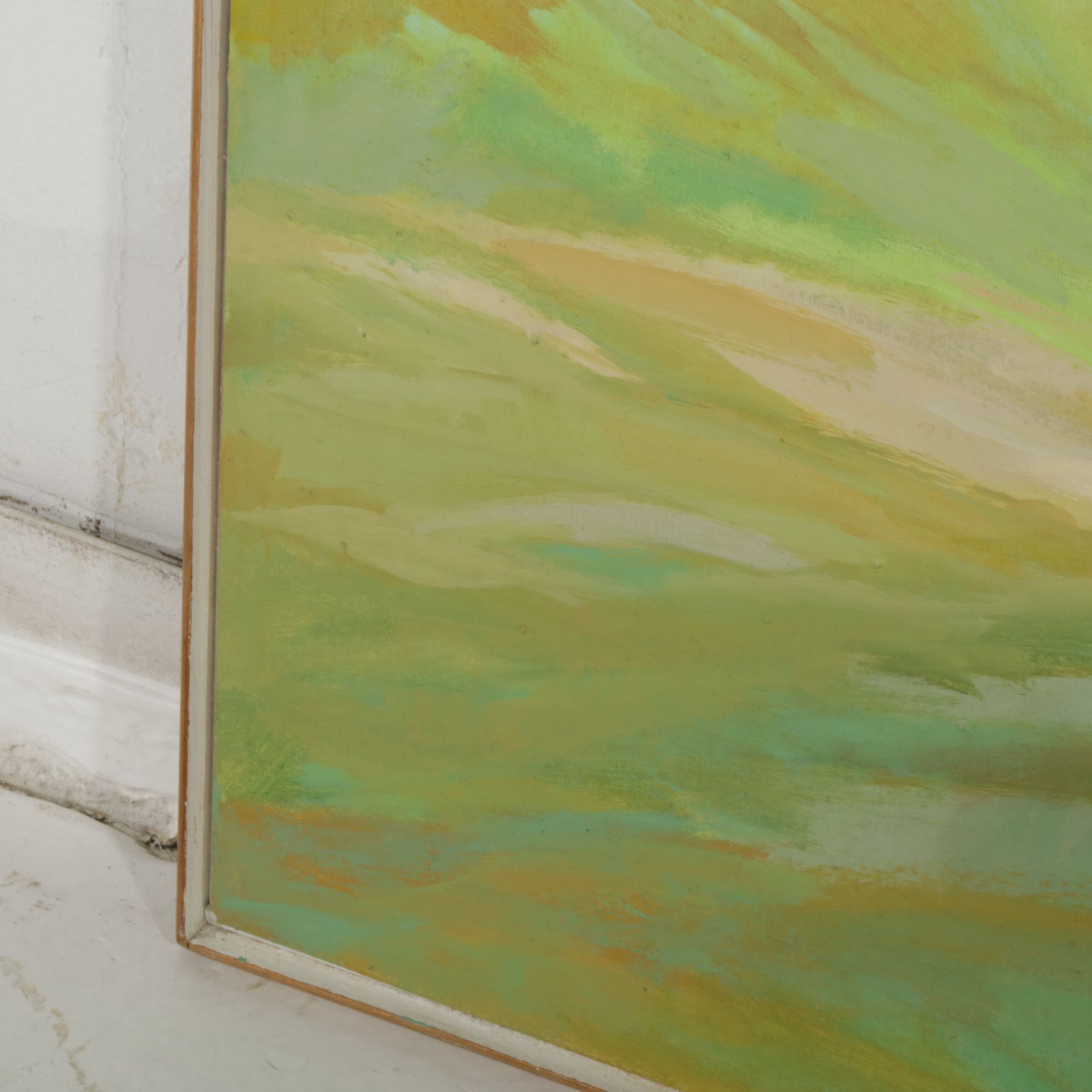 Lyn Keirns Impressionist Landscape Oil Painting of Autumnal Plains