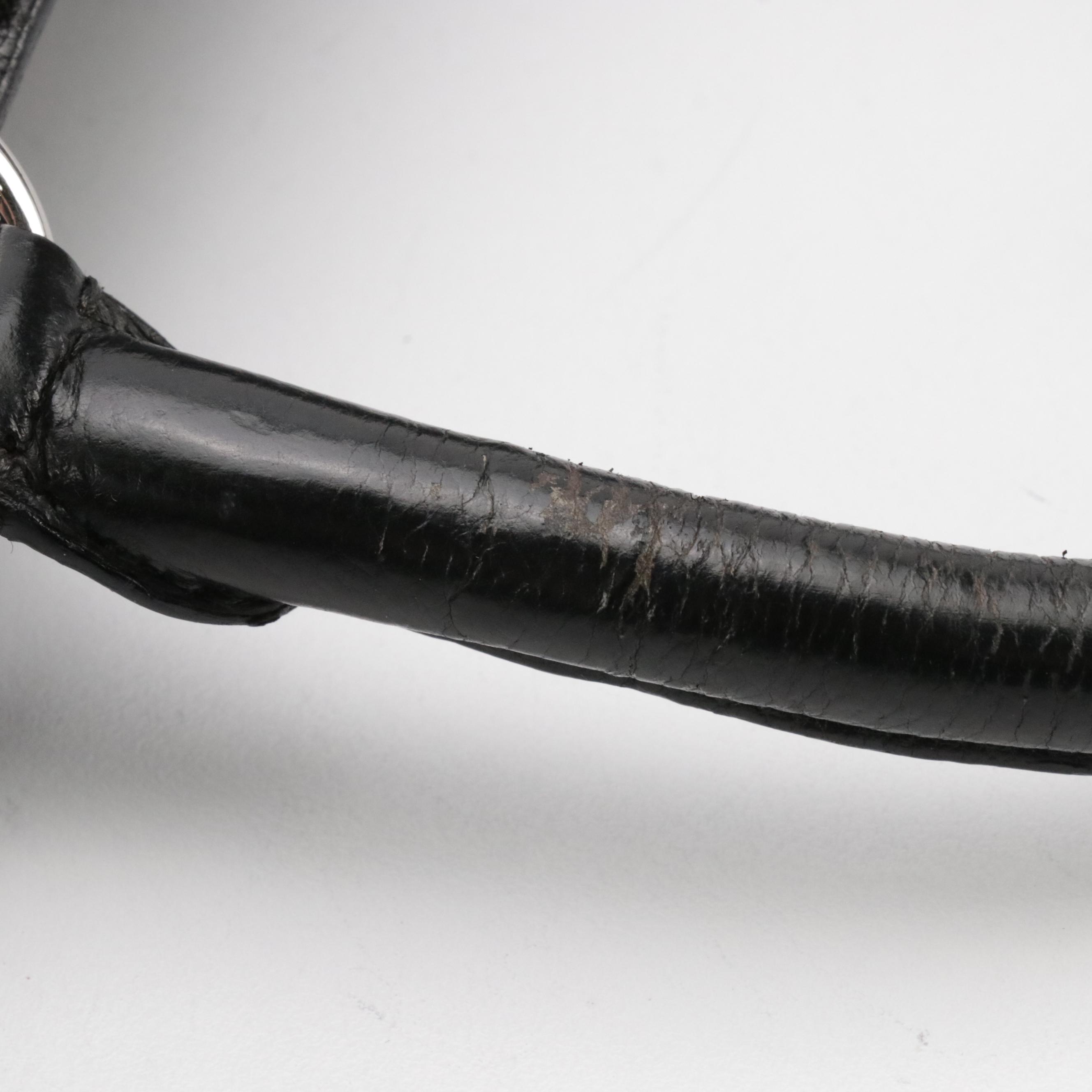 Prada Large Expandable Two-Way Tote in Black Vitello Daino Leather