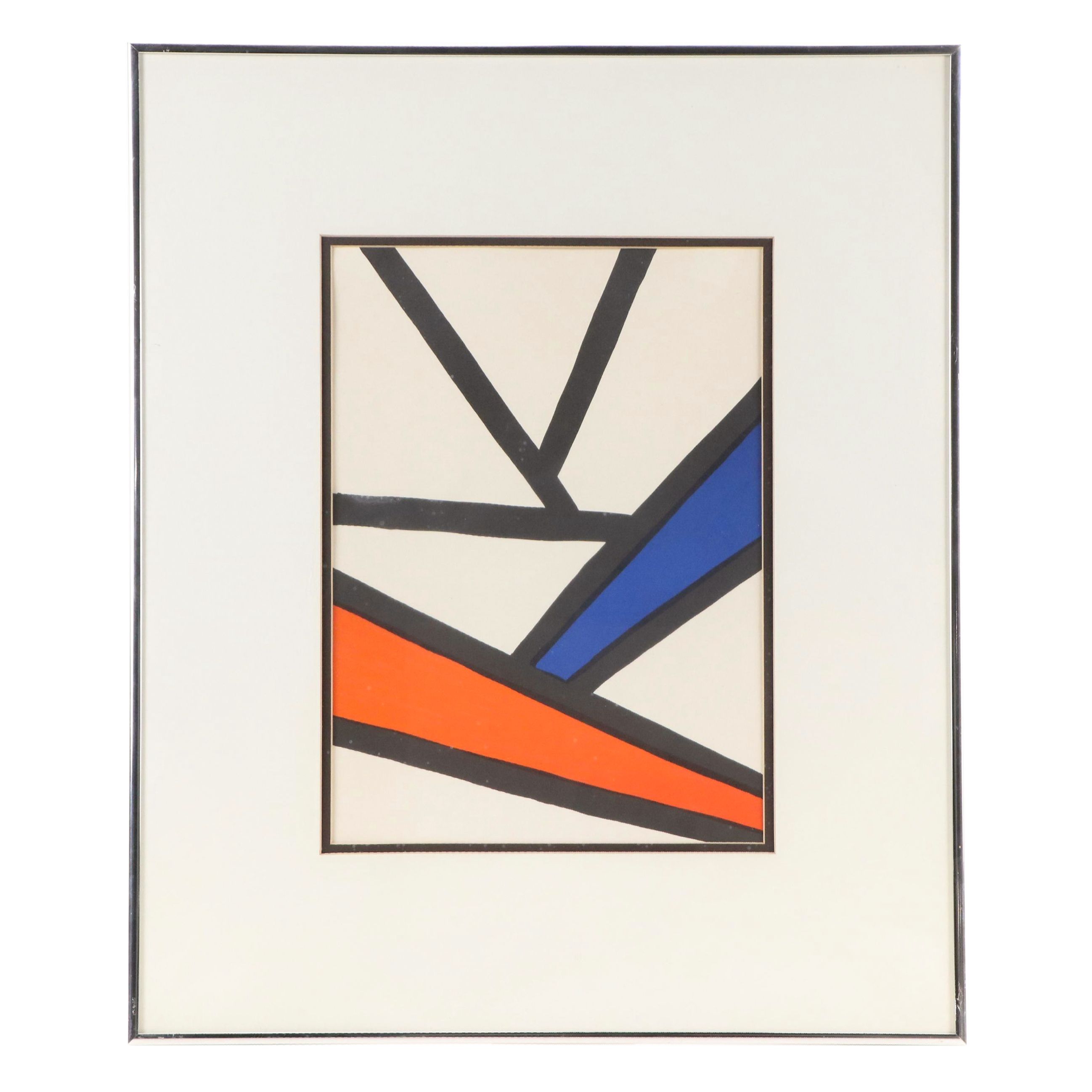 Alexander Calder Color Lithograph for "Derrière le Miroir"