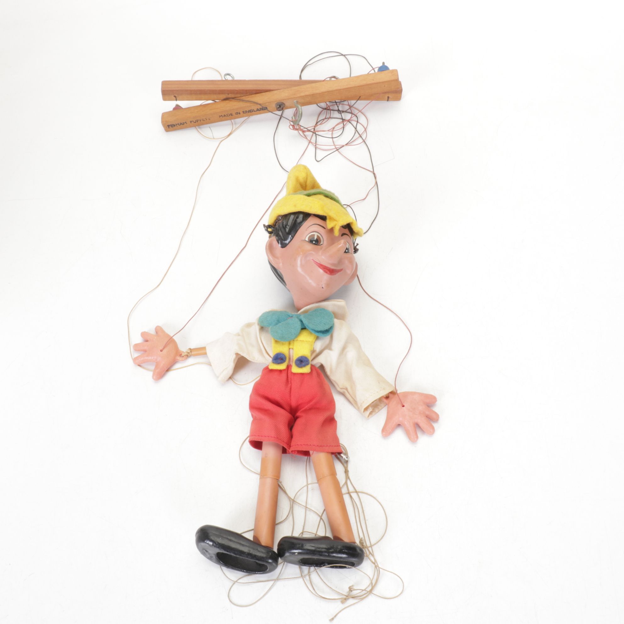 Pelham Puppets Marionette Pinocchio, PEZ Candy Dispensers & Cocktail Stirrers