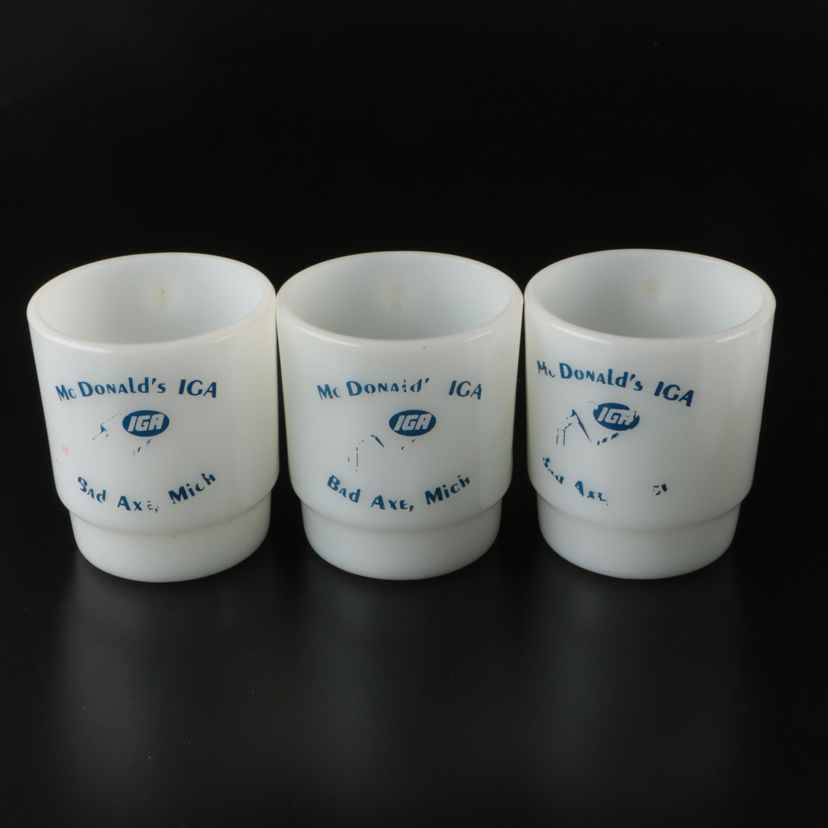 Anchor Hocking, McKee, and More Mugs and Branded Glassware