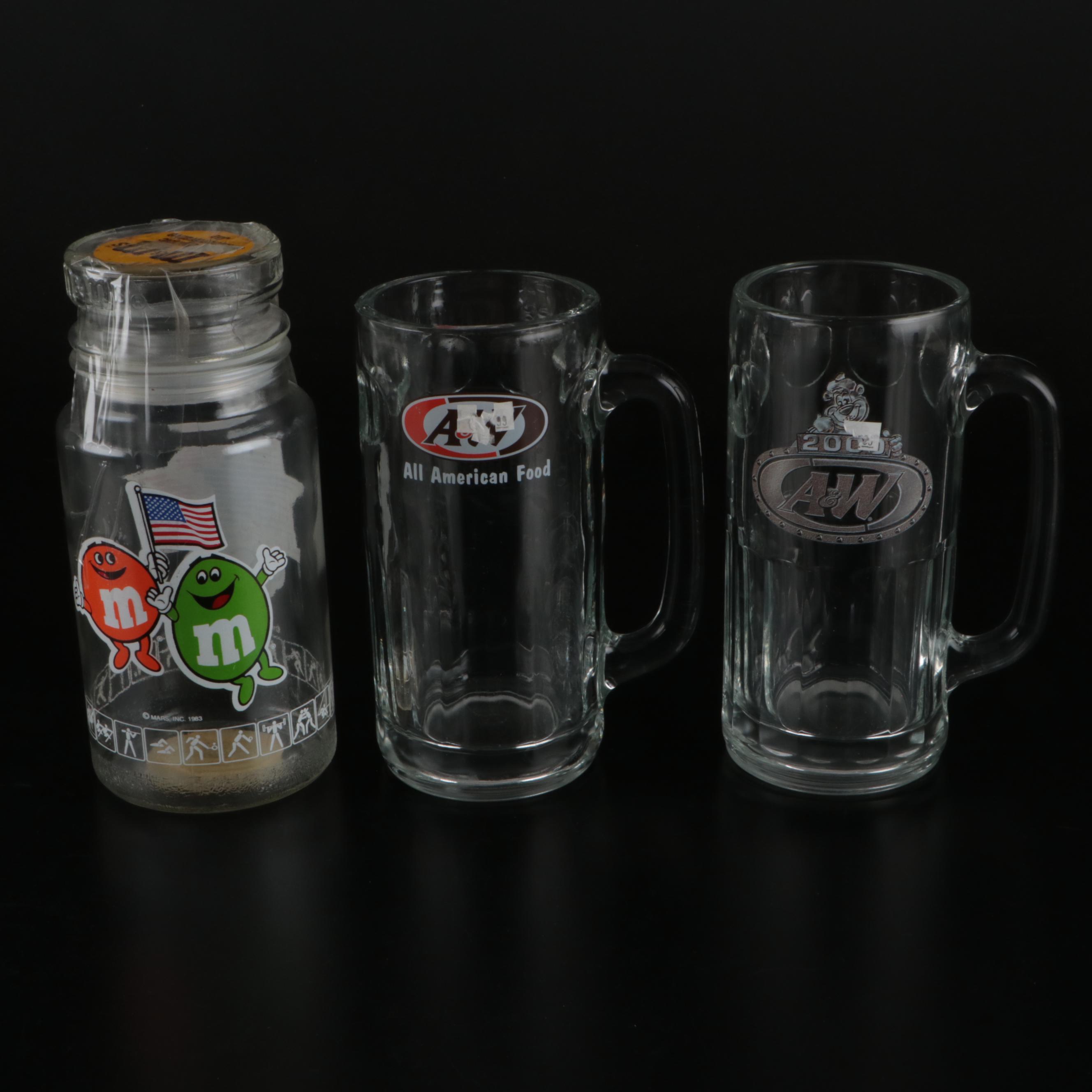Anchor Hocking, McKee, and More Mugs and Branded Glassware