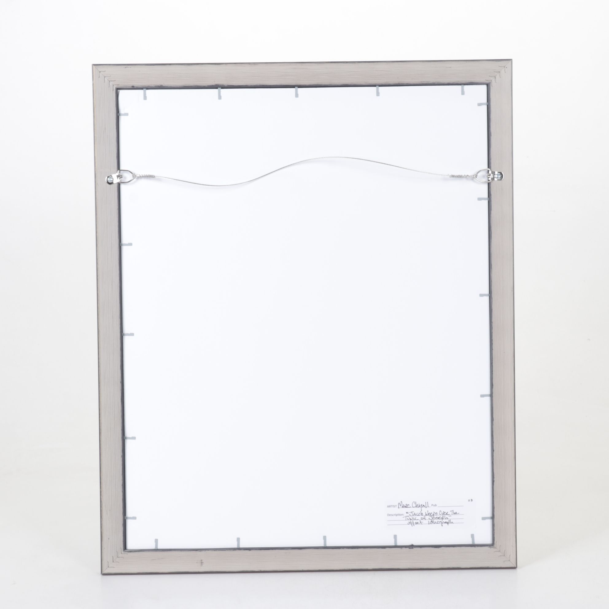 Marc Chagall Offset Lithograph "Jacob Weeps Over the Tunic of Joseph"