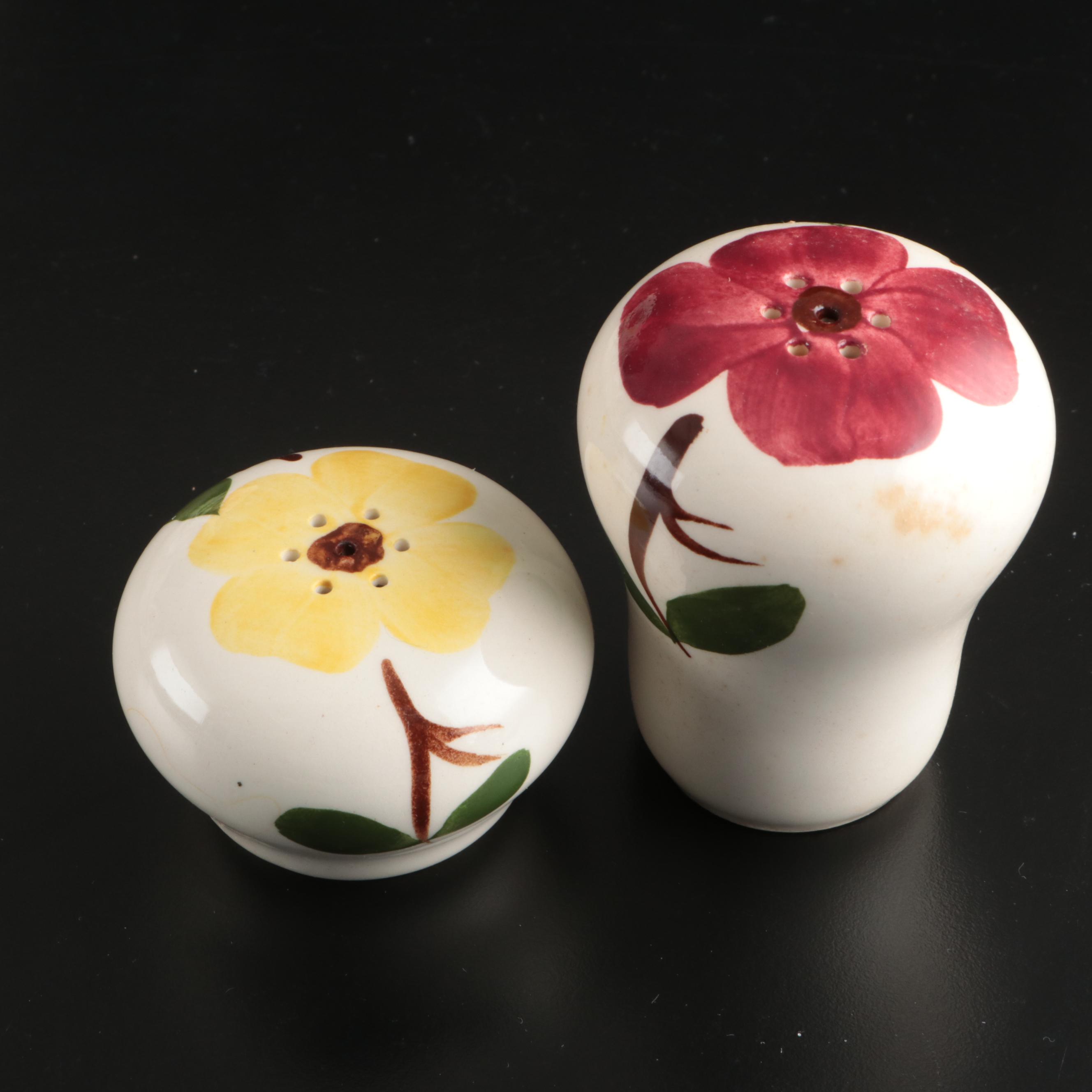 Stetson "Parkview Morning Glory" Hand-Painted Ceramic Dinnerware, Mid-20th Cent.