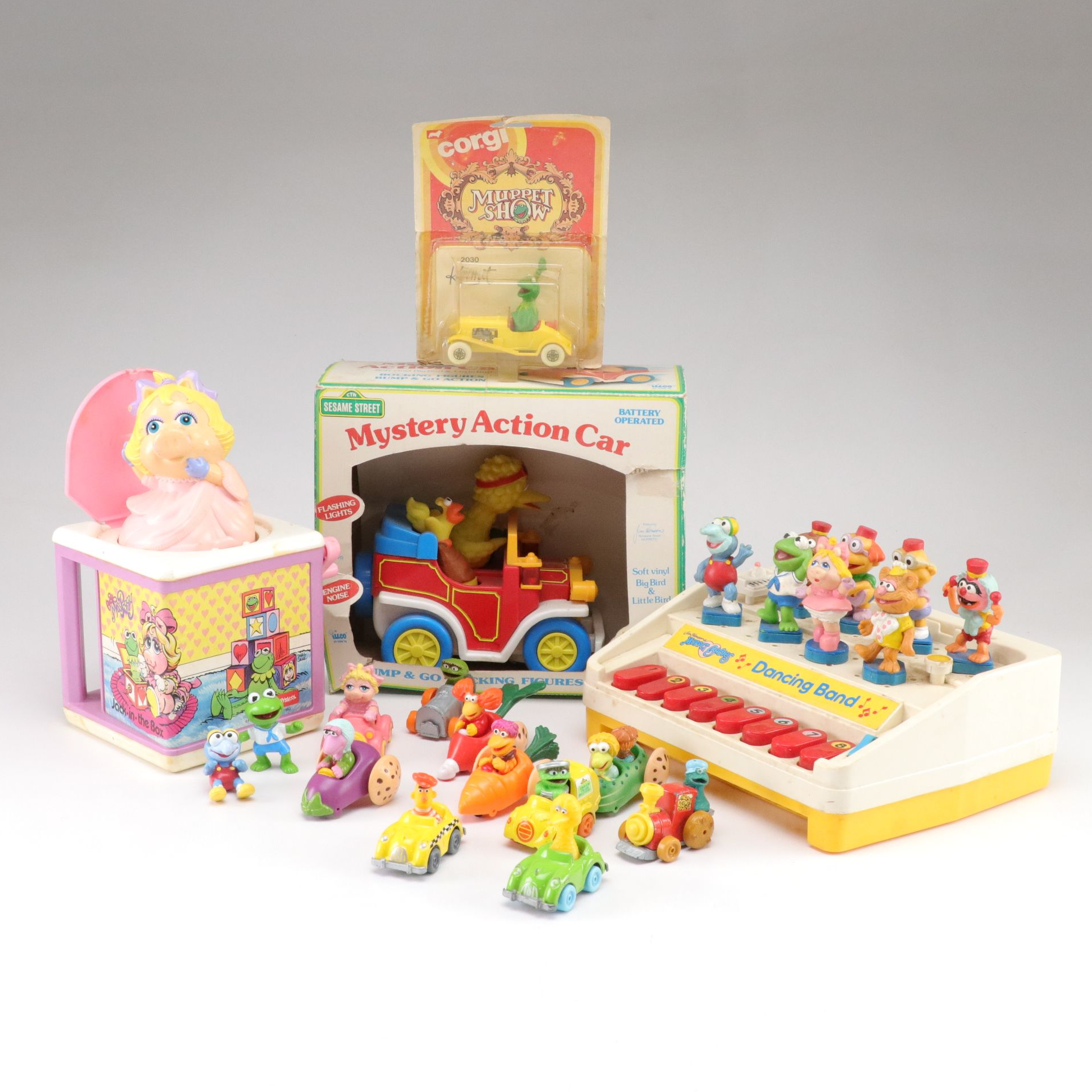 Muppet Babies "Dancing Band" Keyboard, Jack-In-The-Box & More