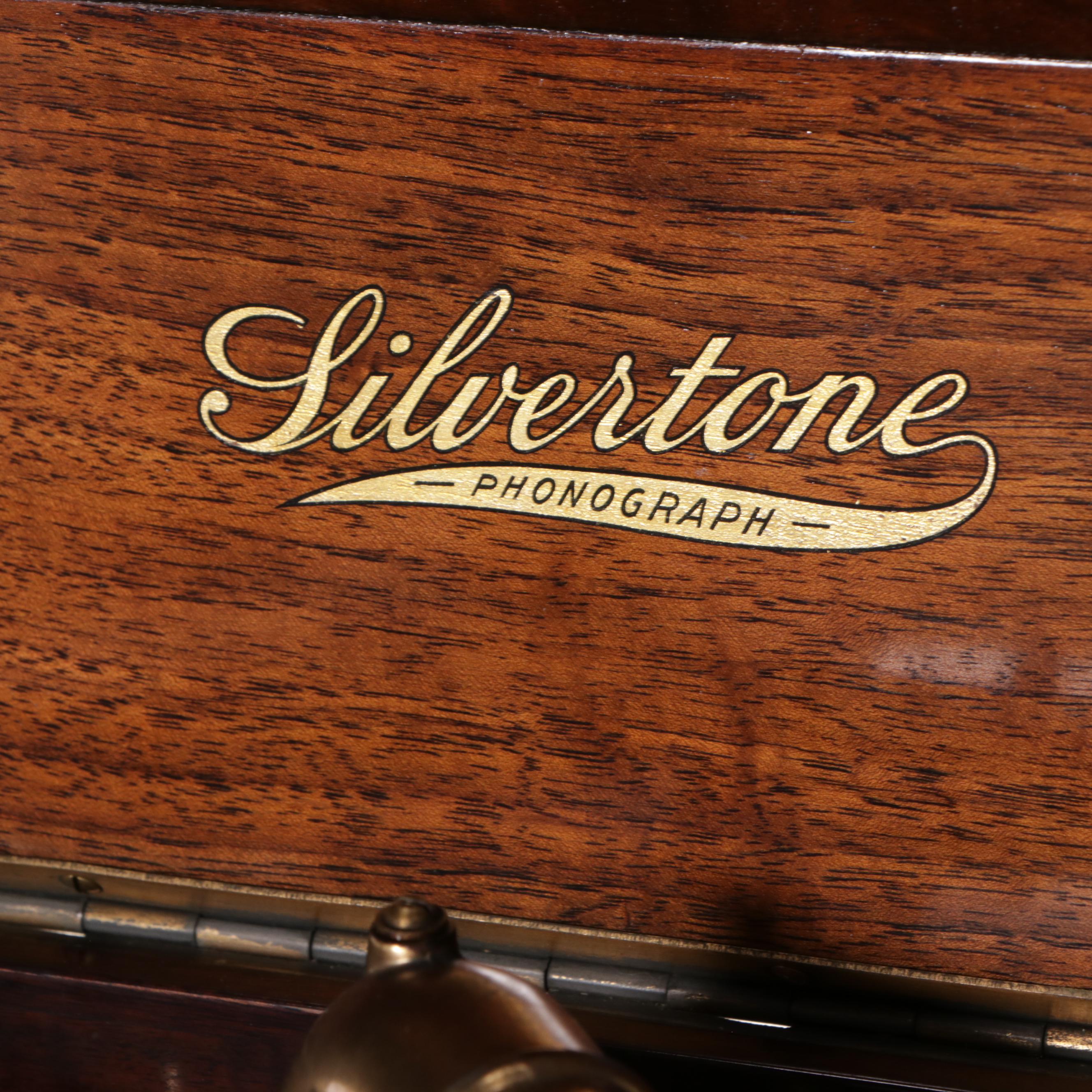 Antique Silvertone Phonograph